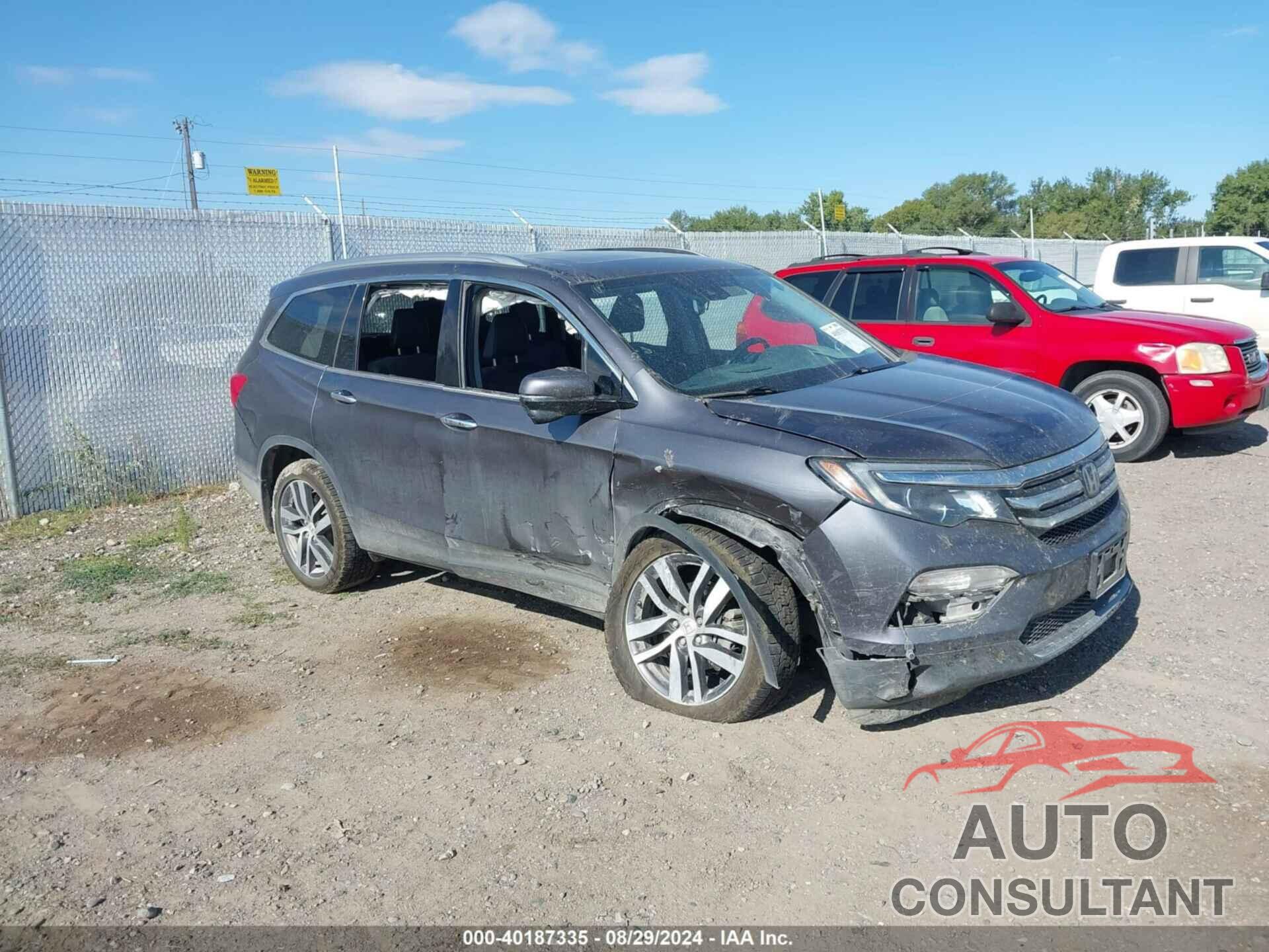 HONDA PILOT 2017 - 5FNYF6H97HB083608