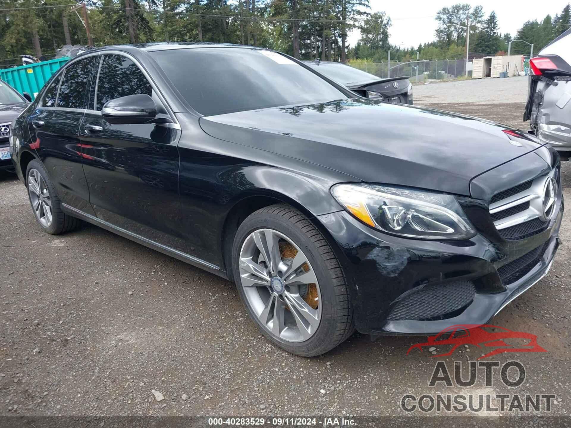 MERCEDES-BENZ C 300 2016 - 55SWF4KB0GU175003