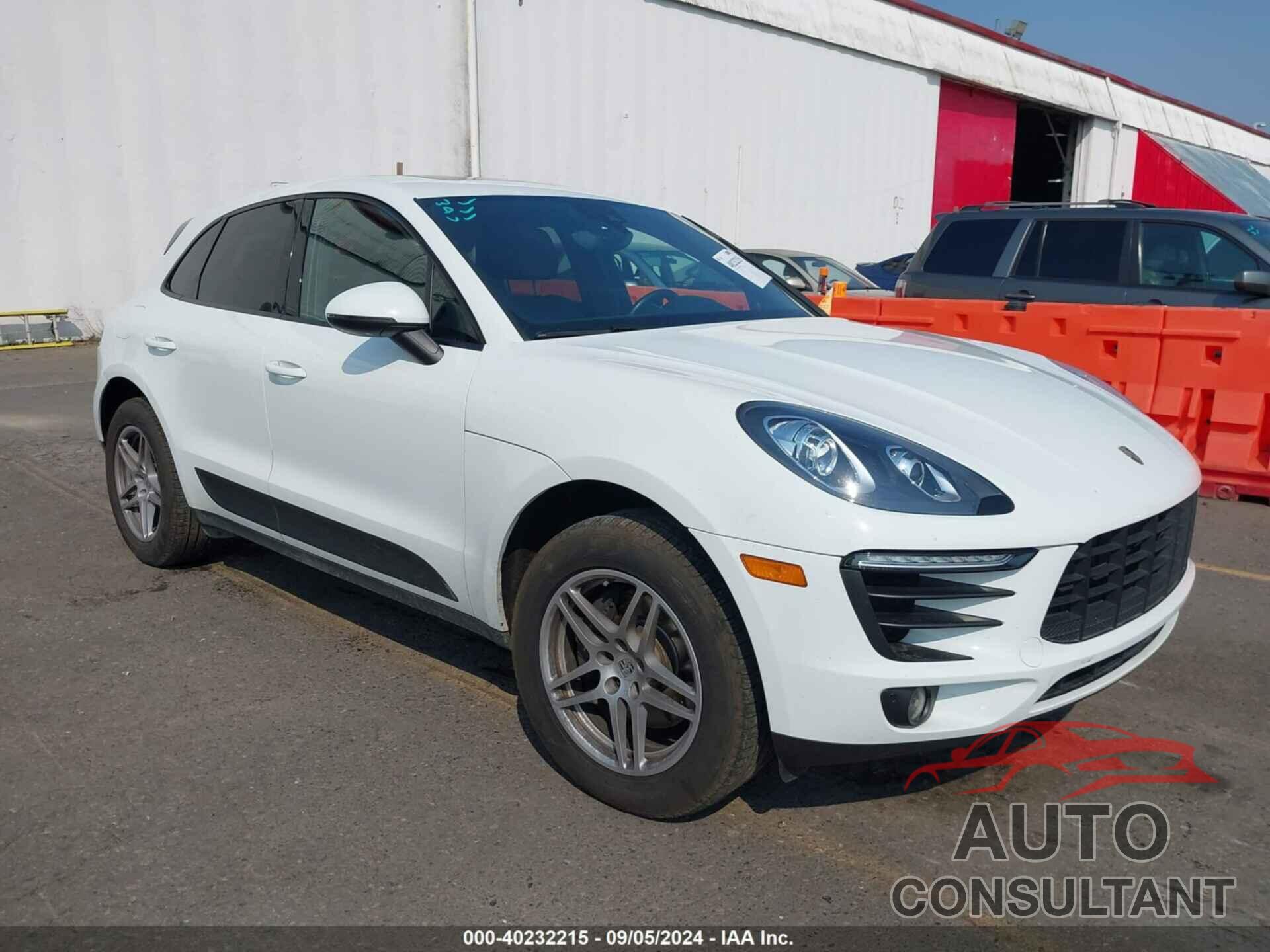 PORSCHE MACAN 2018 - WP1AA2A52JLB09243