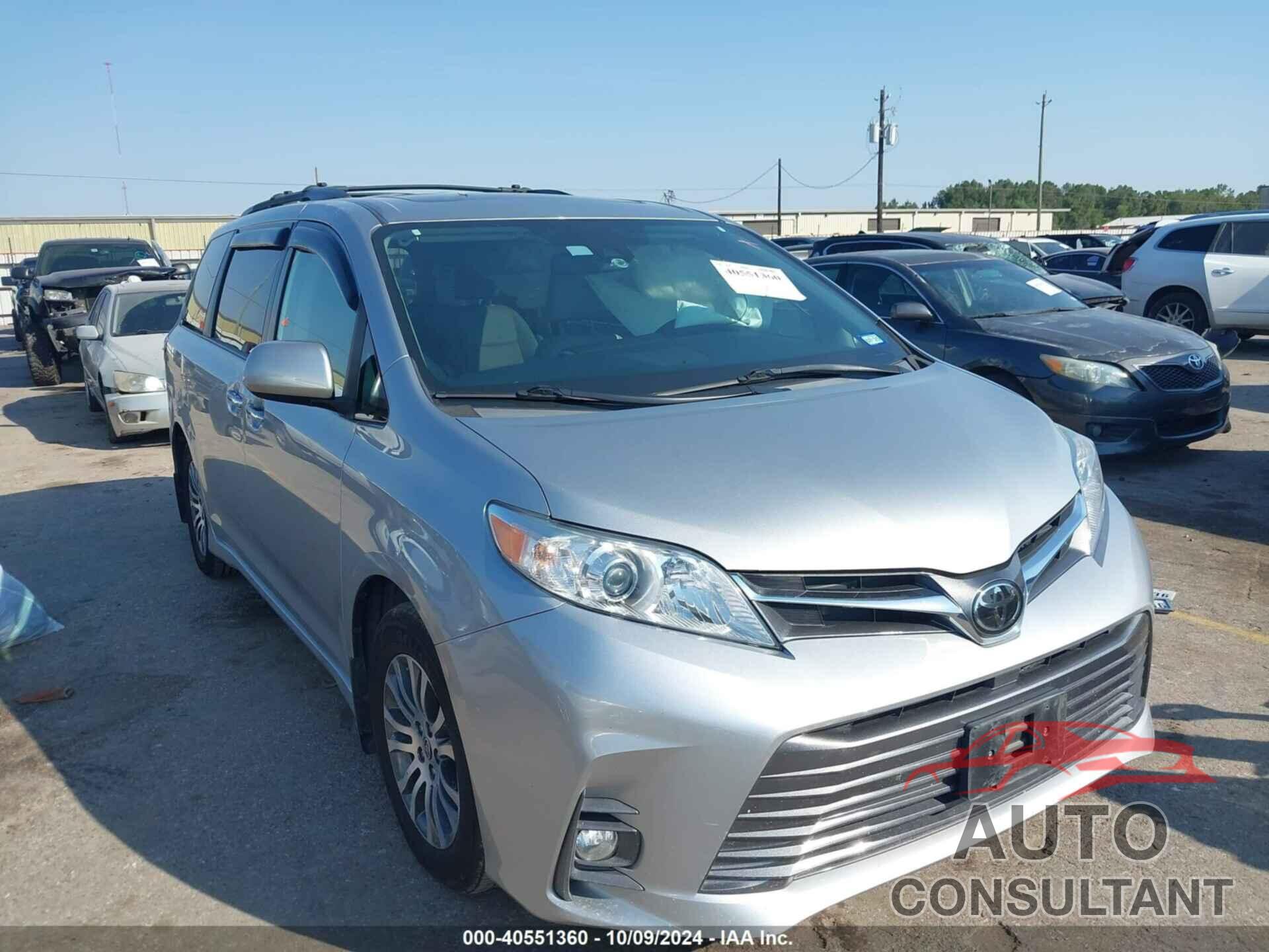 TOYOTA SIENNA 2020 - 5TDYZ3DC2LS080191