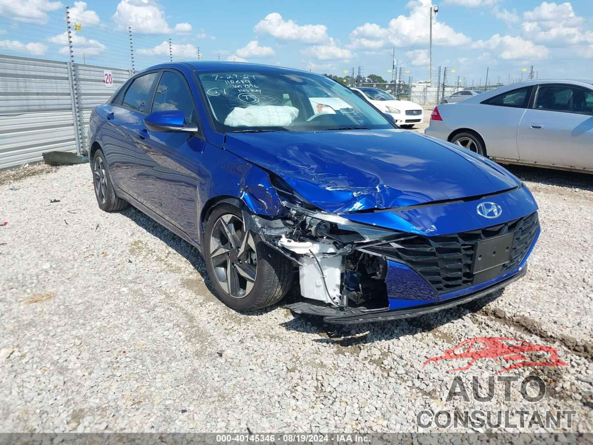 HYUNDAI ELANTRA 2023 - 5NPLS4AG4PH107396