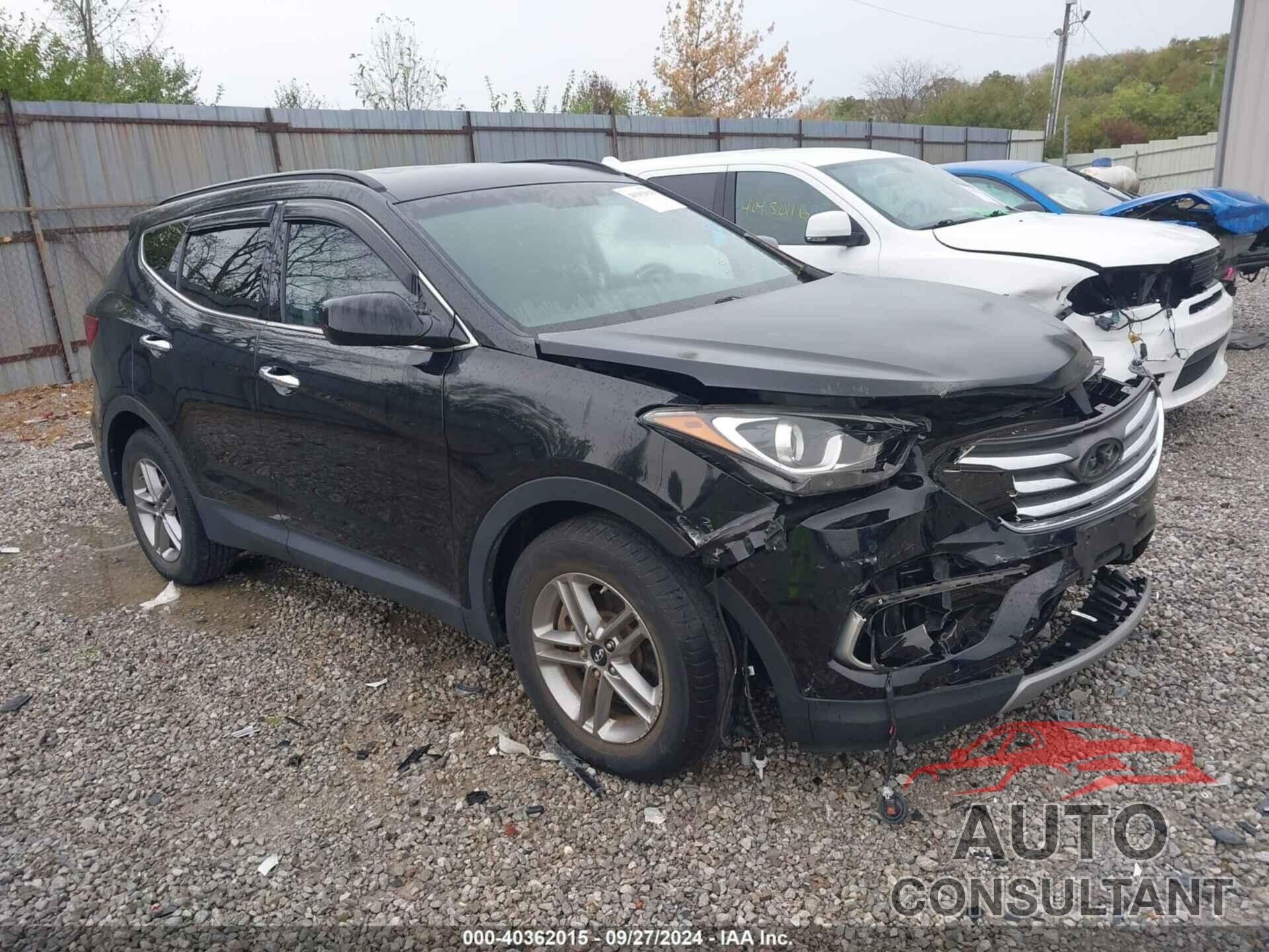 HYUNDAI SANTA FE SPORT 2017 - 5XYZUDLBXHG386528