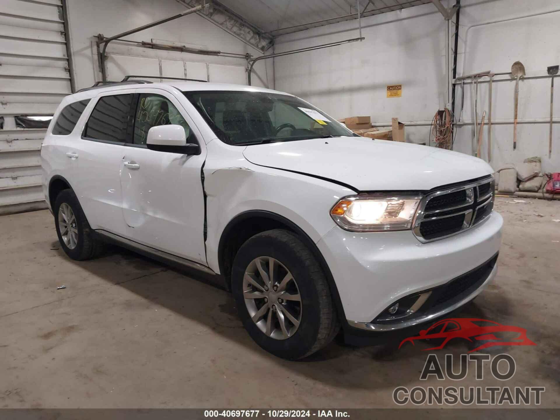 DODGE DURANGO 2018 - 1C4RDJAG9JC324352