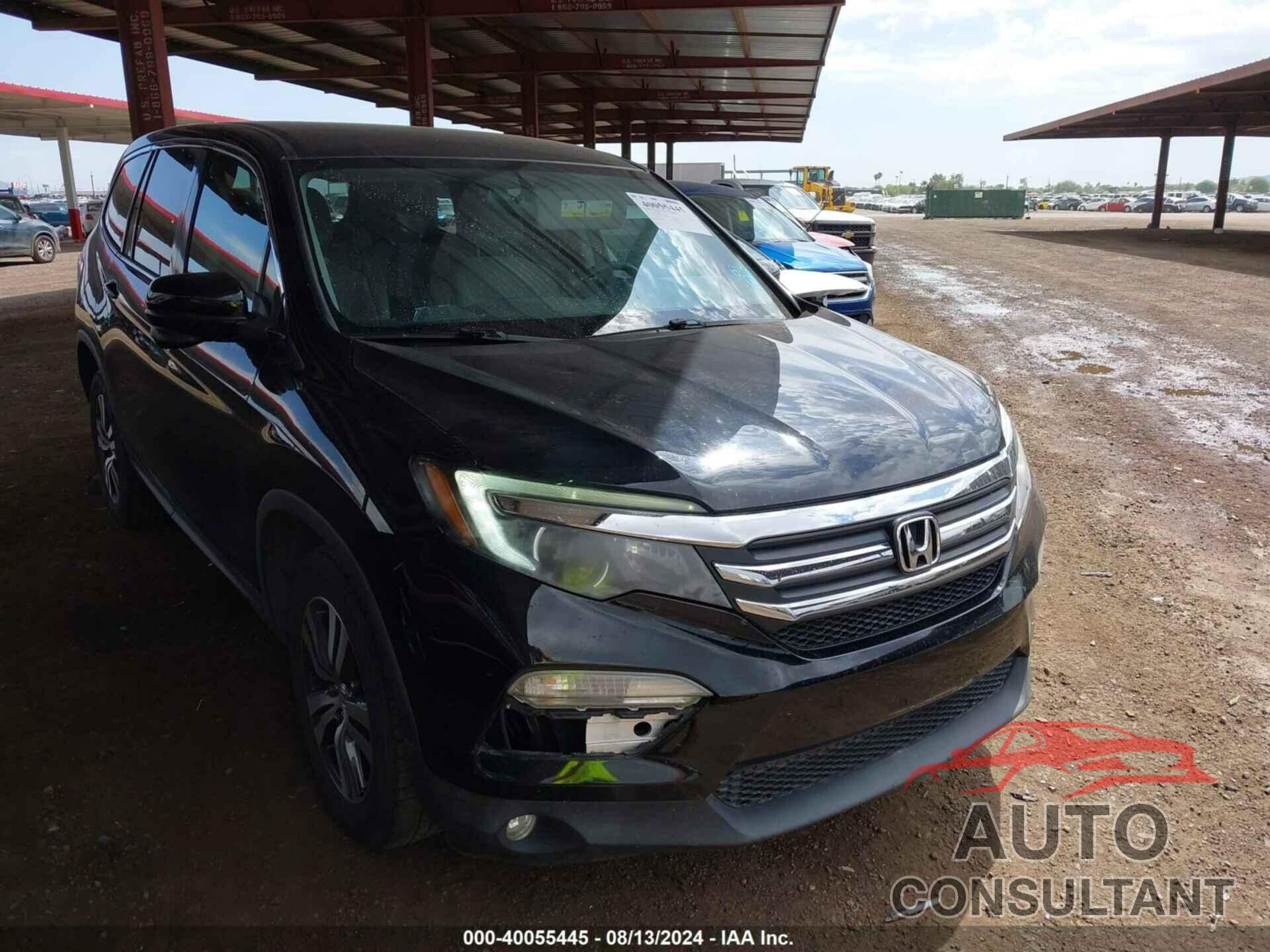 HONDA PILOT 2018 - 5FNYF5H39JB008047