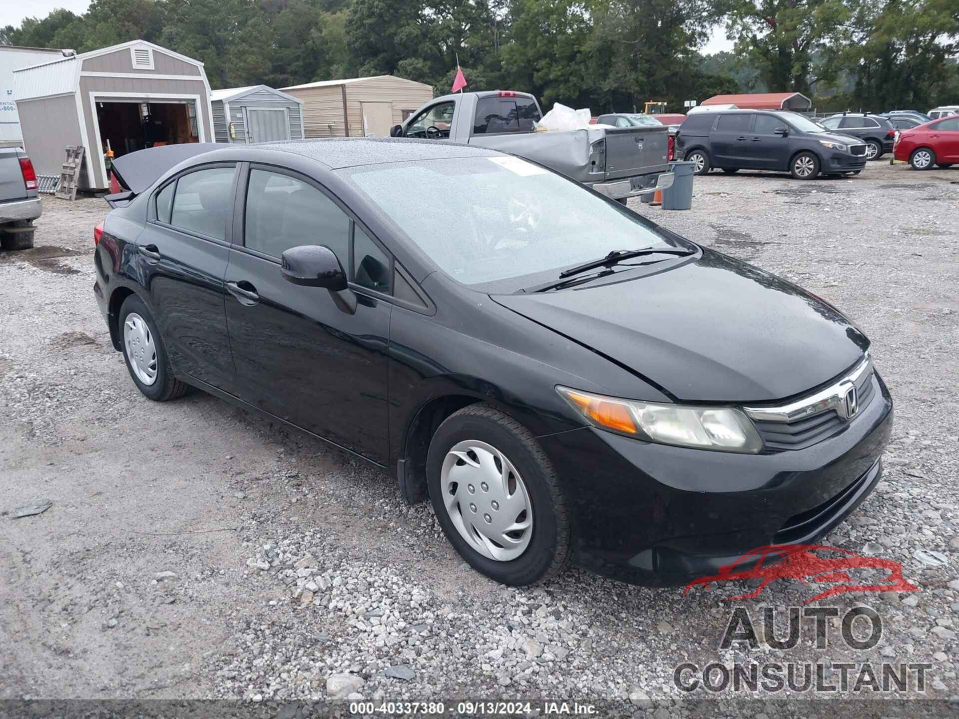 HONDA CIVIC 2012 - 19XFB2F55CE016208