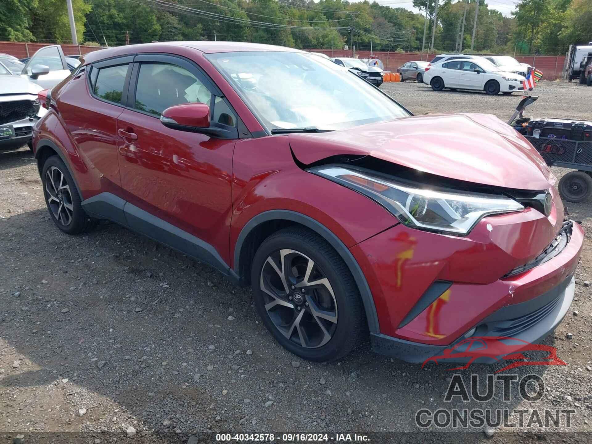 TOYOTA C-HR 2018 - JTNKHMBX4J1001758