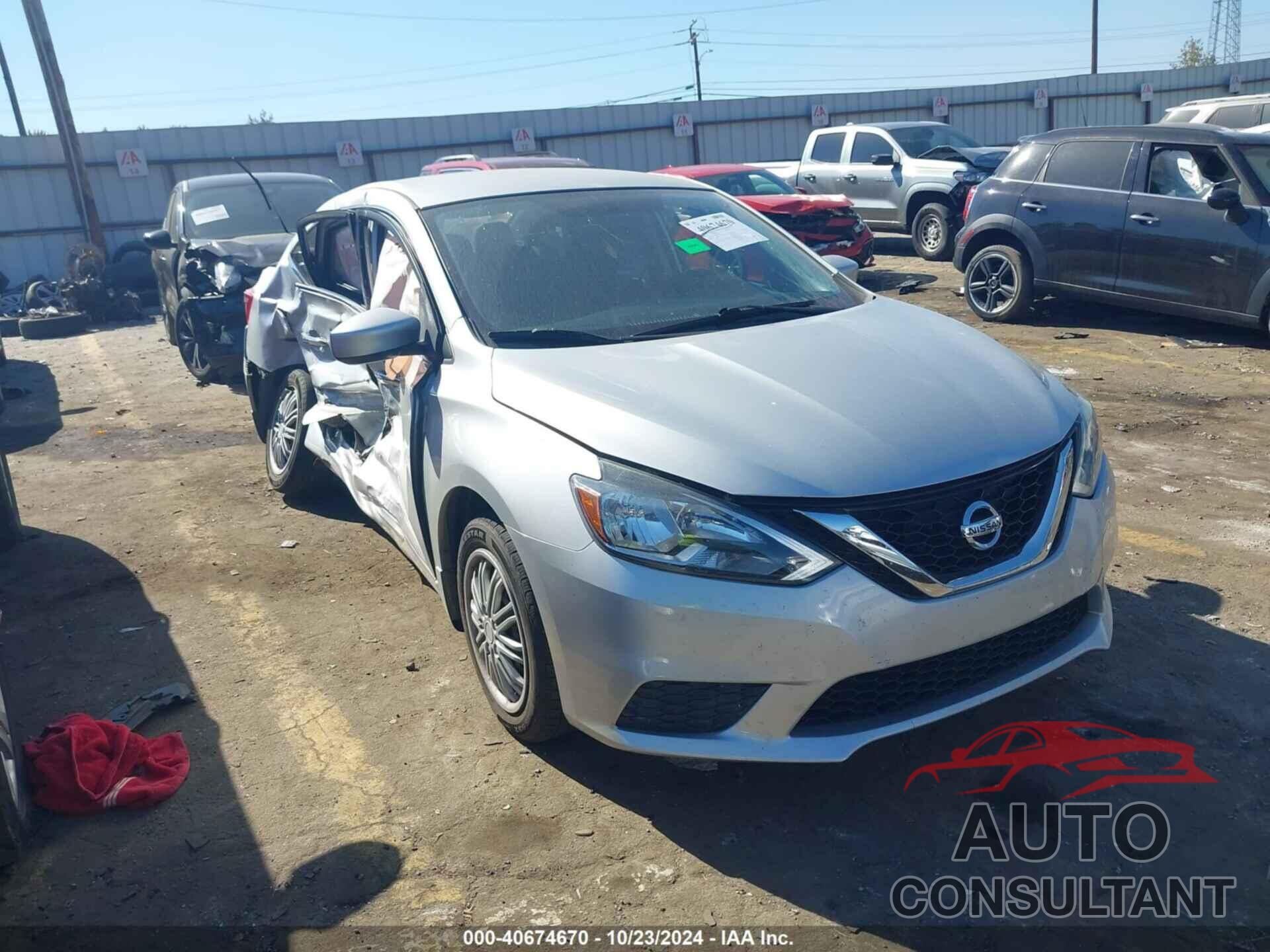 NISSAN SENTRA 2017 - 3N1AB7AP6HY218709