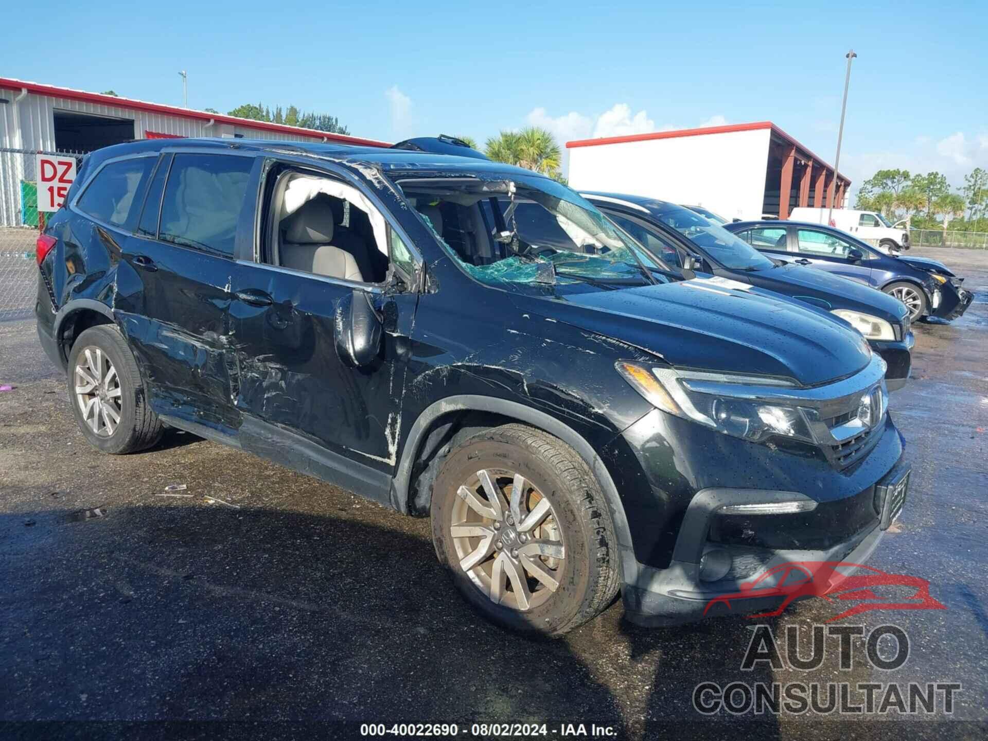 HONDA PILOT 2019 - 5FNYF5H52KB045931