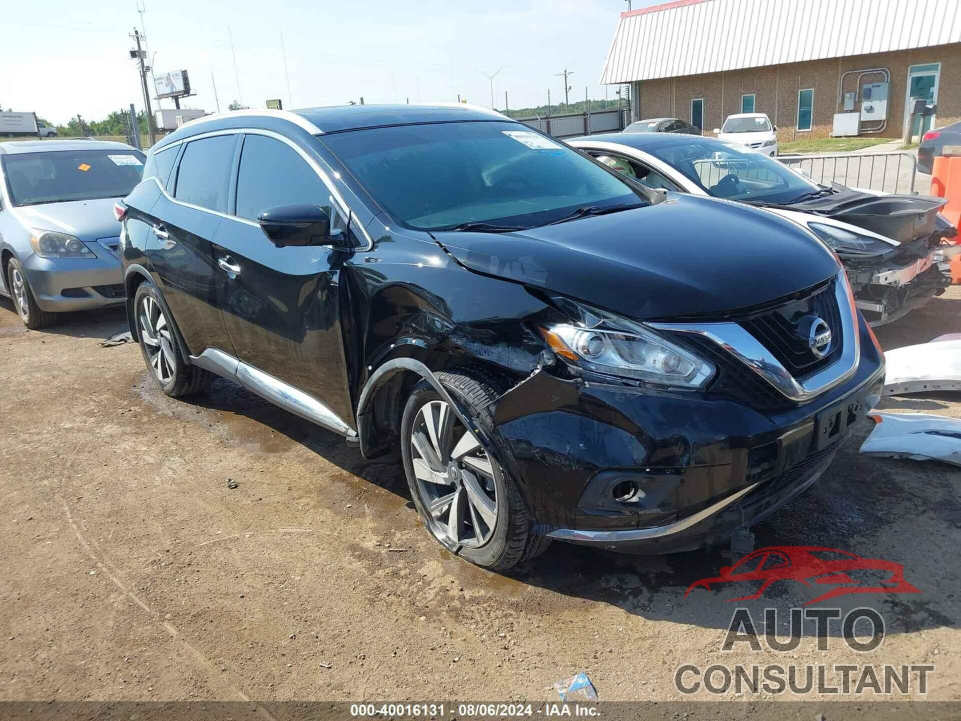 NISSAN MURANO 2018 - 5N1AZ2MG0JN109328