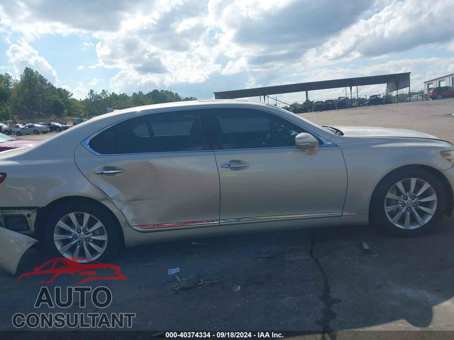 LEXUS LS 460 2010 - JTHGL5EF8A5040359