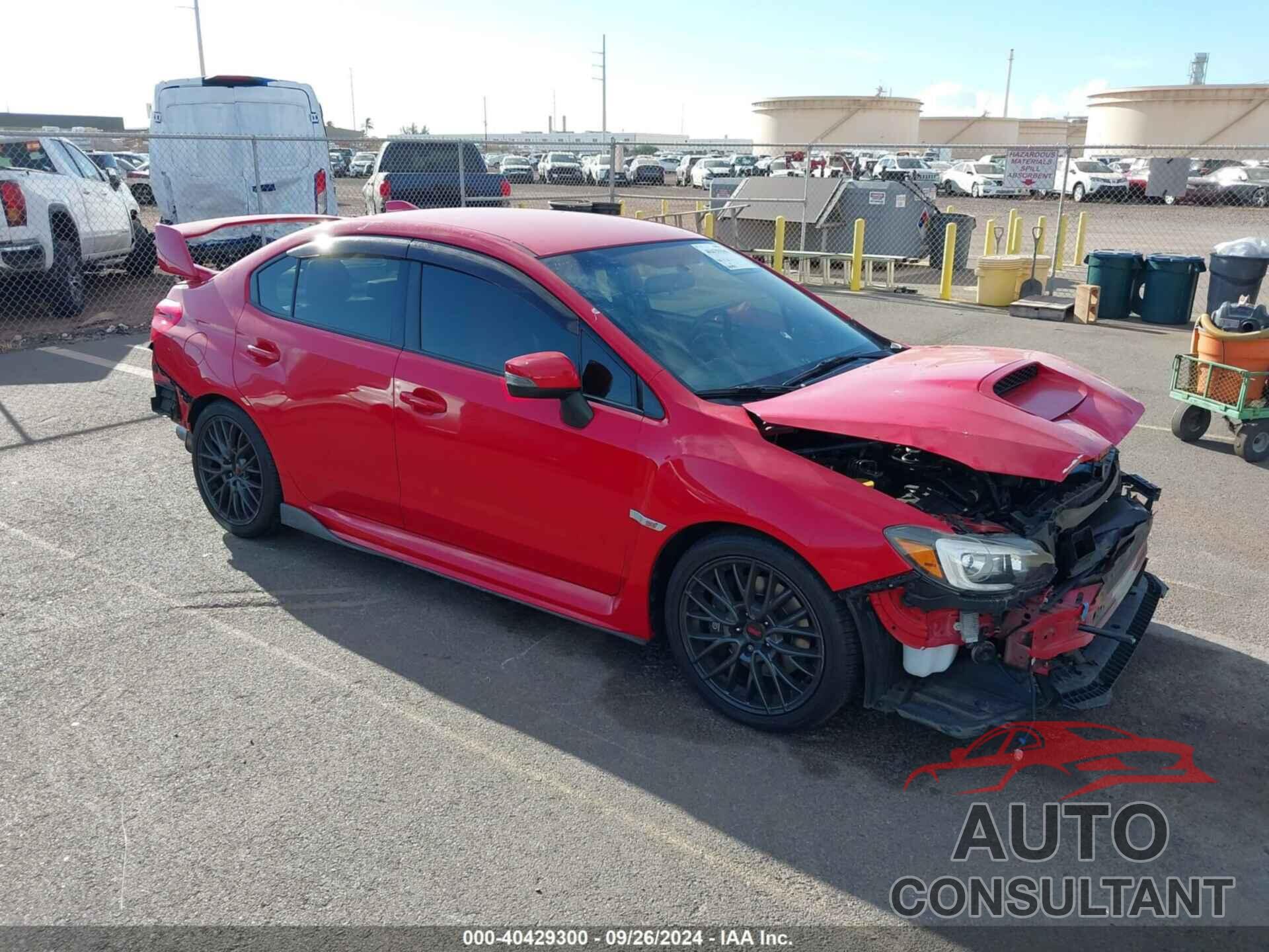 SUBARU WRX 2017 - JF1VA2M64H9827591