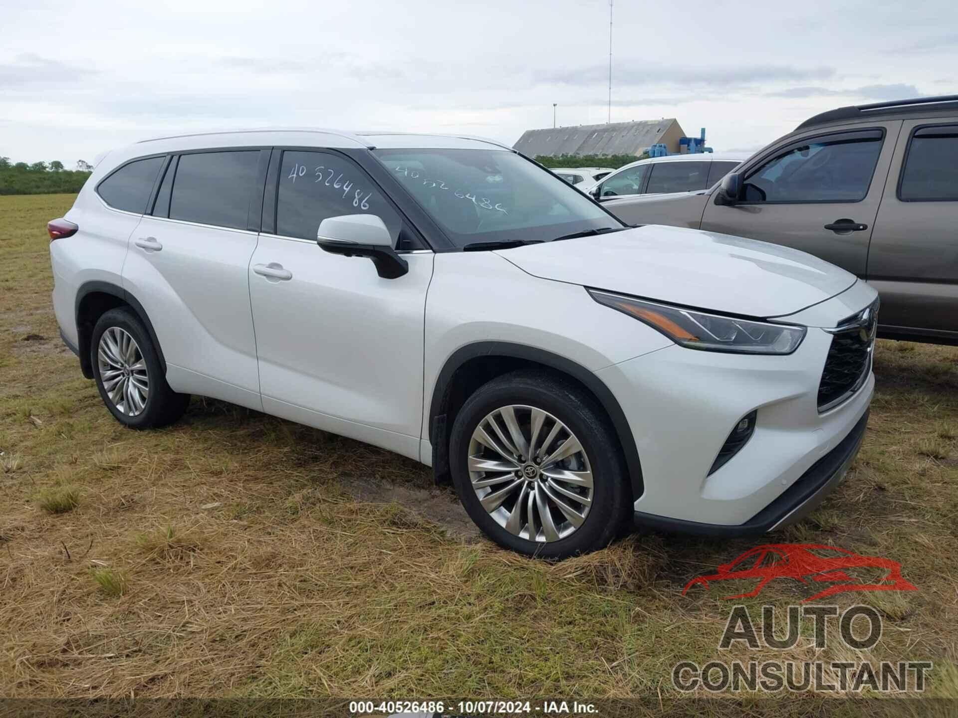 TOYOTA HIGHLANDER 2024 - 5TDKDRAH4RS539608