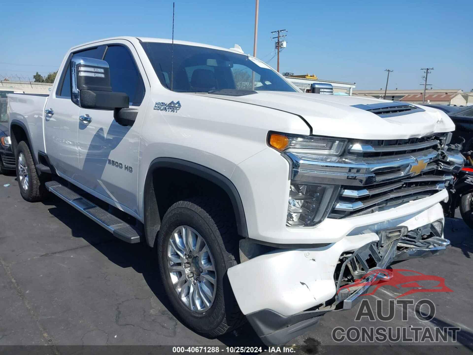 CHEVROLET SILVERADO 3500HD 2020 - 1GC4YVE74LF155231