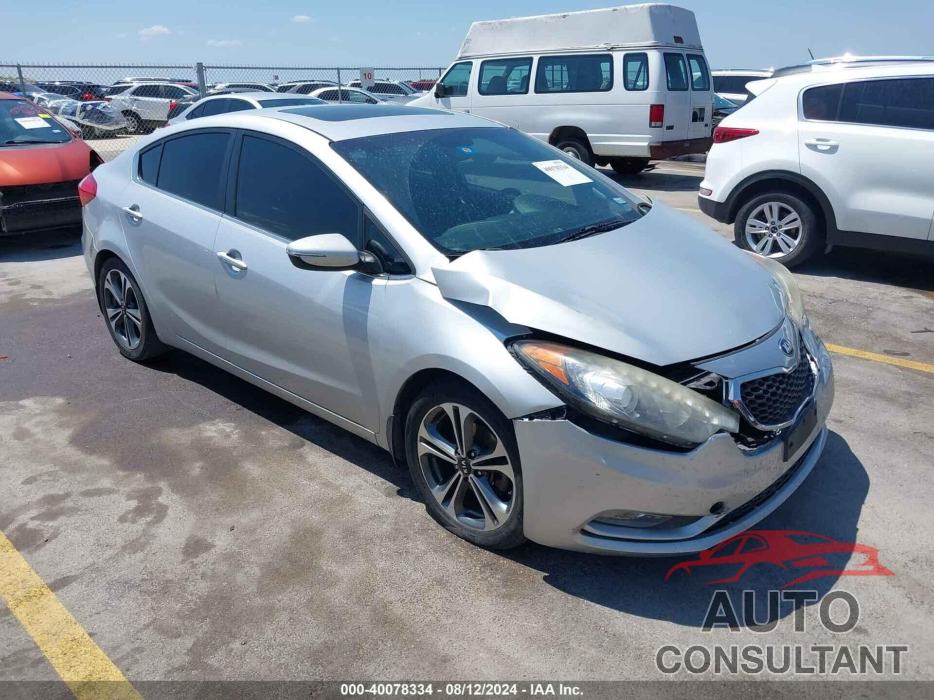 KIA FORTE 2015 - KNAFZ4A8XF5374331