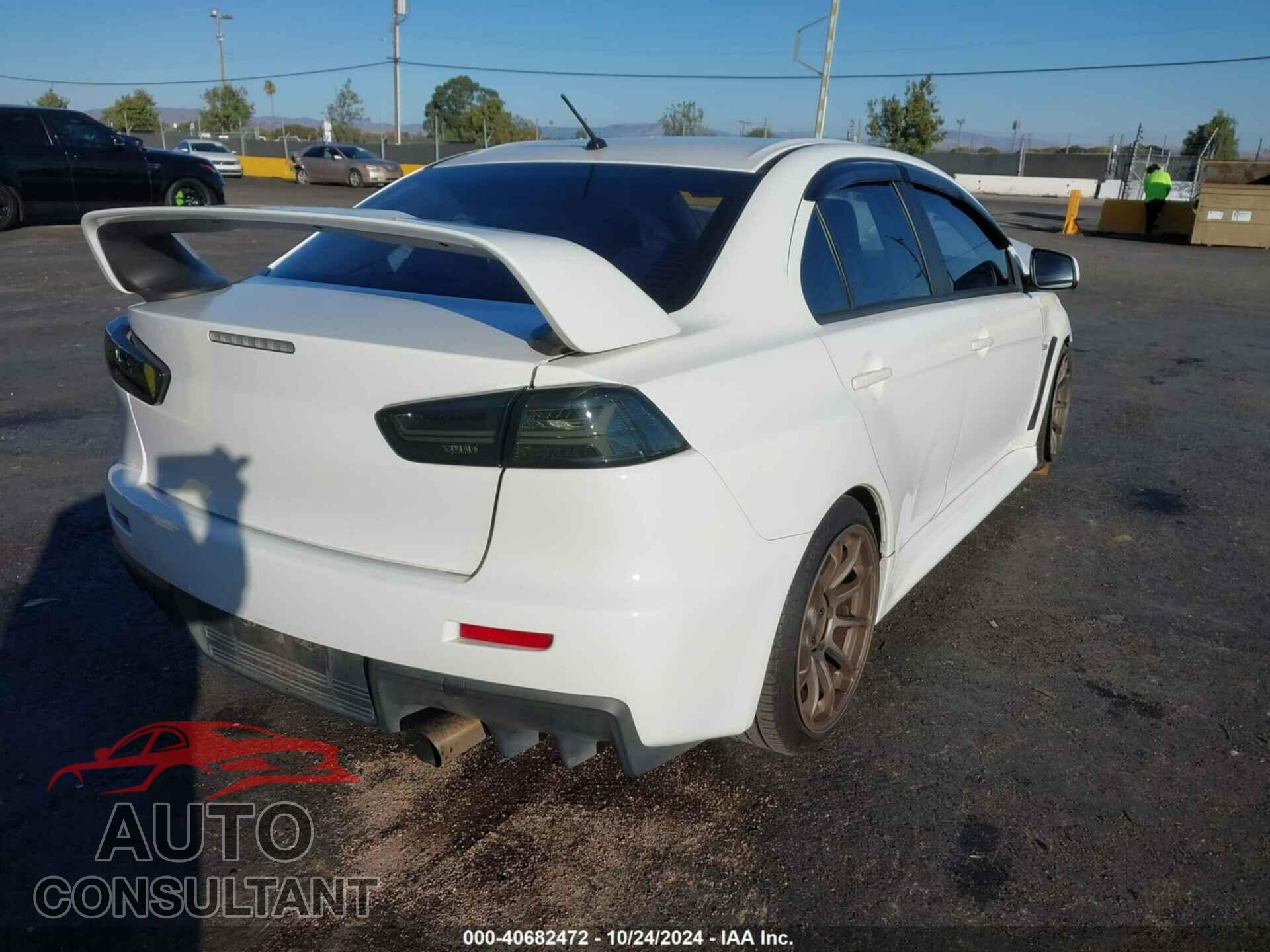MITSUBISHI LANCER EVOLUTION 2013 - JA32W8FV5DU008620