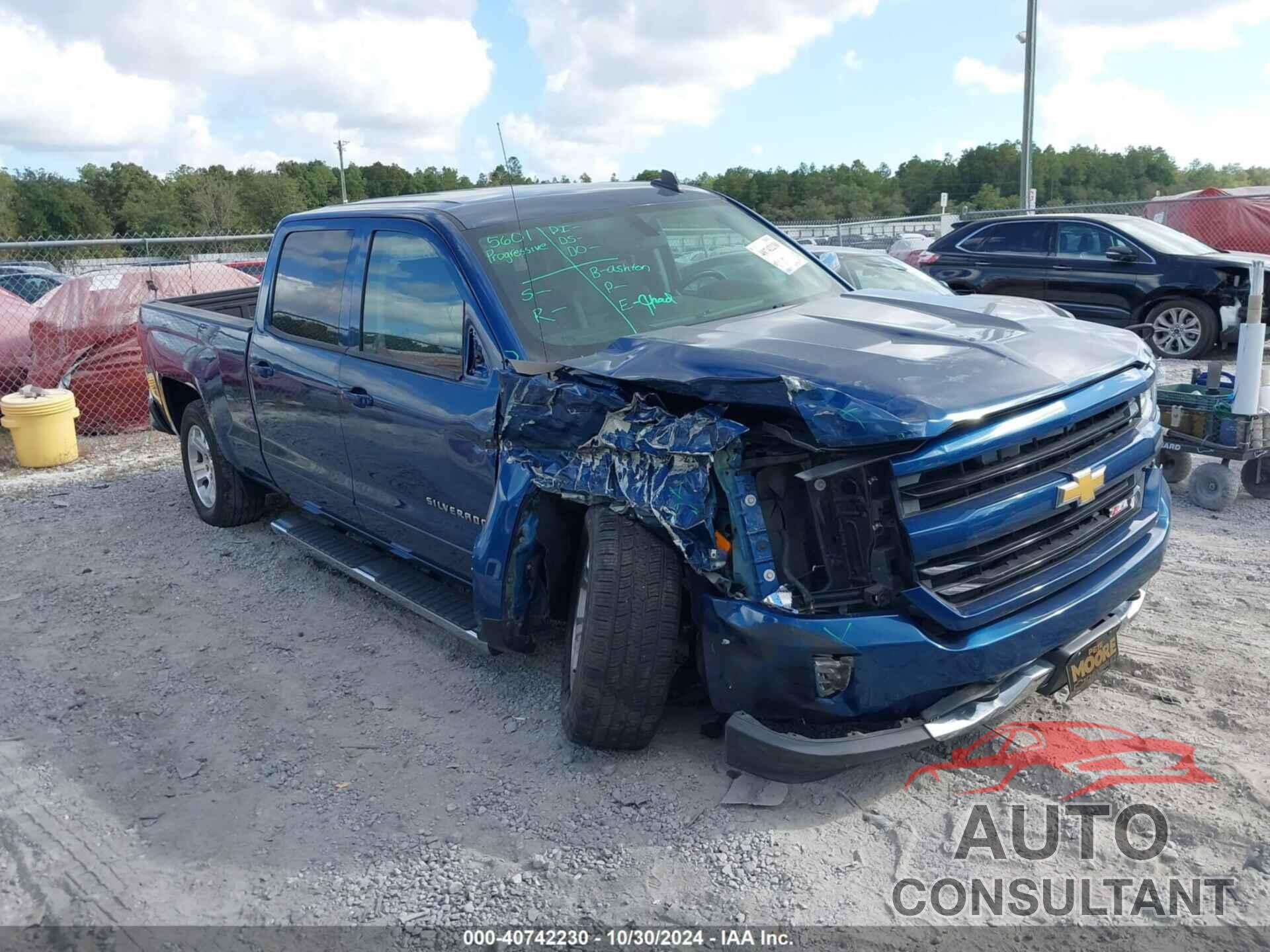 CHEVROLET SILVERADO 1500 2017 - 3GCUKRECXHG230705