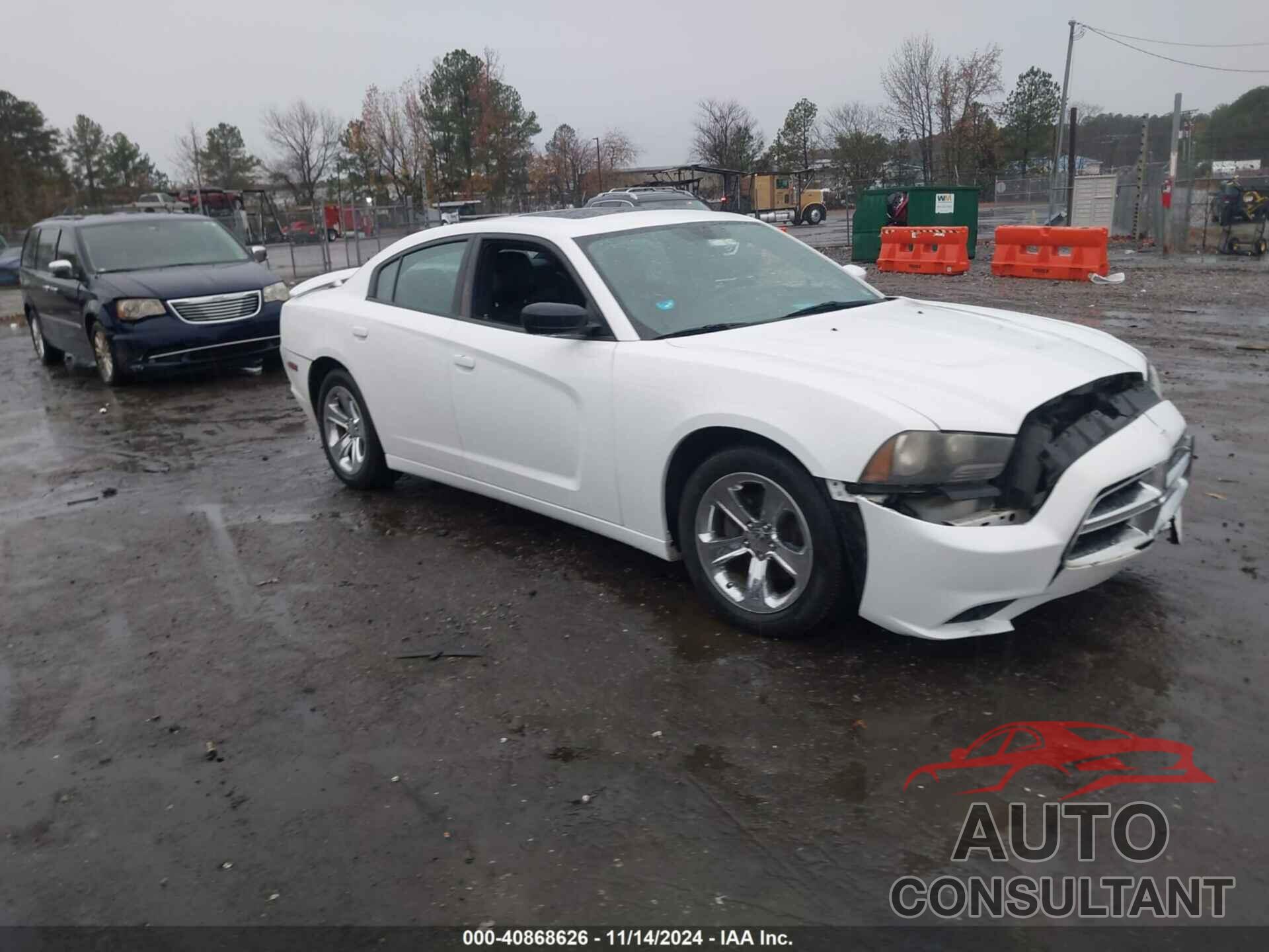 DODGE CHARGER 2012 - 2C3CDXHG0CH125886