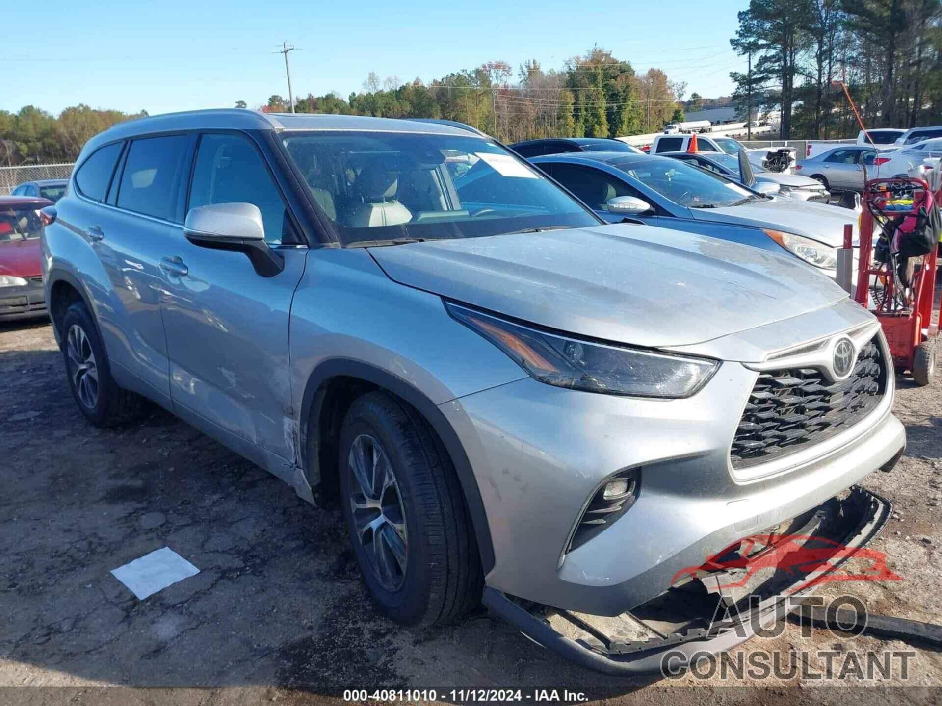 TOYOTA HIGHLANDER 2022 - 5TDHZRAH4NS553708