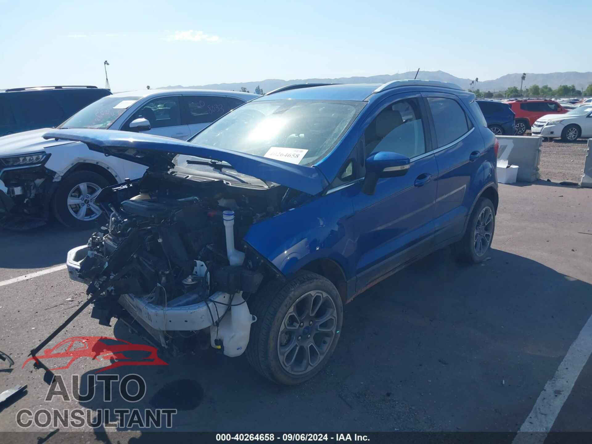 FORD ECOSPORT 2019 - MAJ6S3KL8KC289701