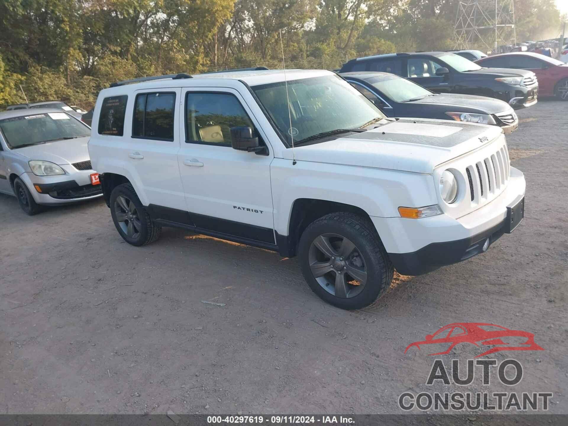 JEEP PATRIOT 2017 - 1C4NJPBA9HD213339