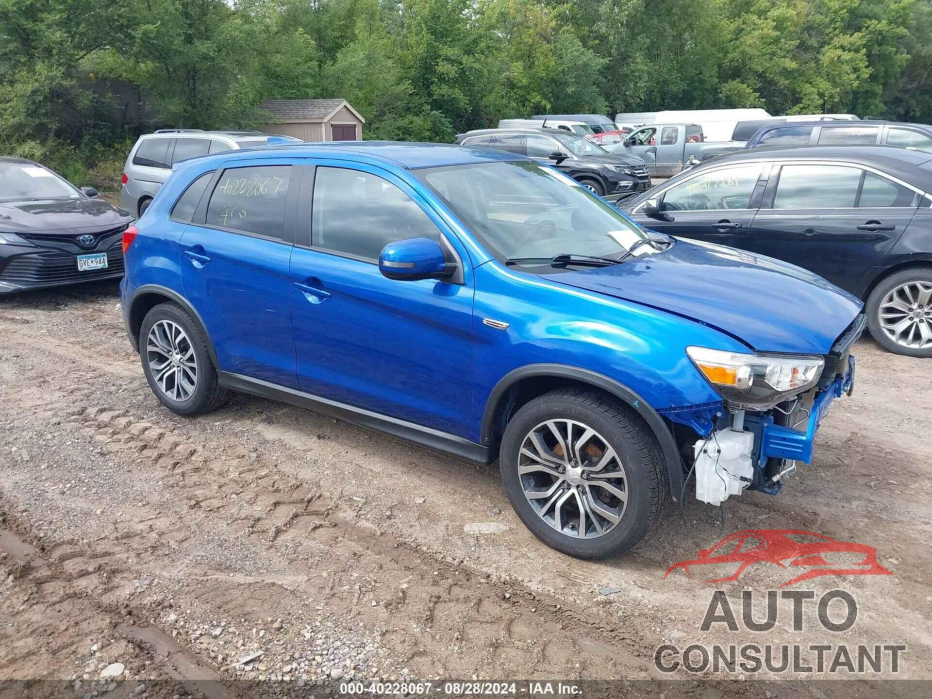 MITSUBISHI OUTLANDER SPORT 2019 - JA4AR3AU9KU002168