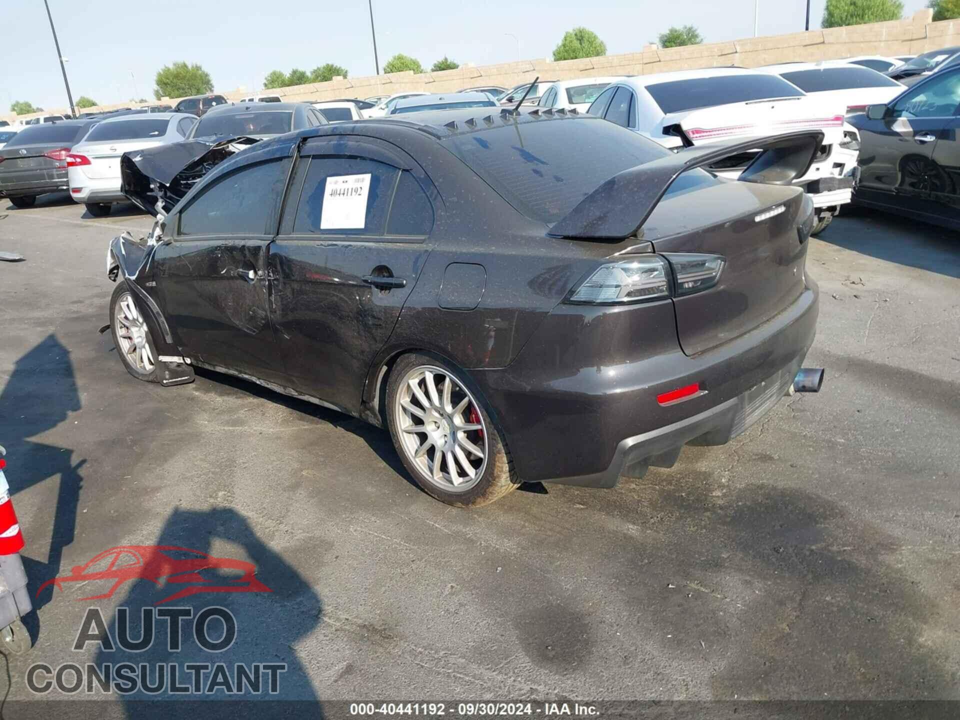 MITSUBISHI LANCER EVOLUTION 2015 - JA32W5FV0FU007599