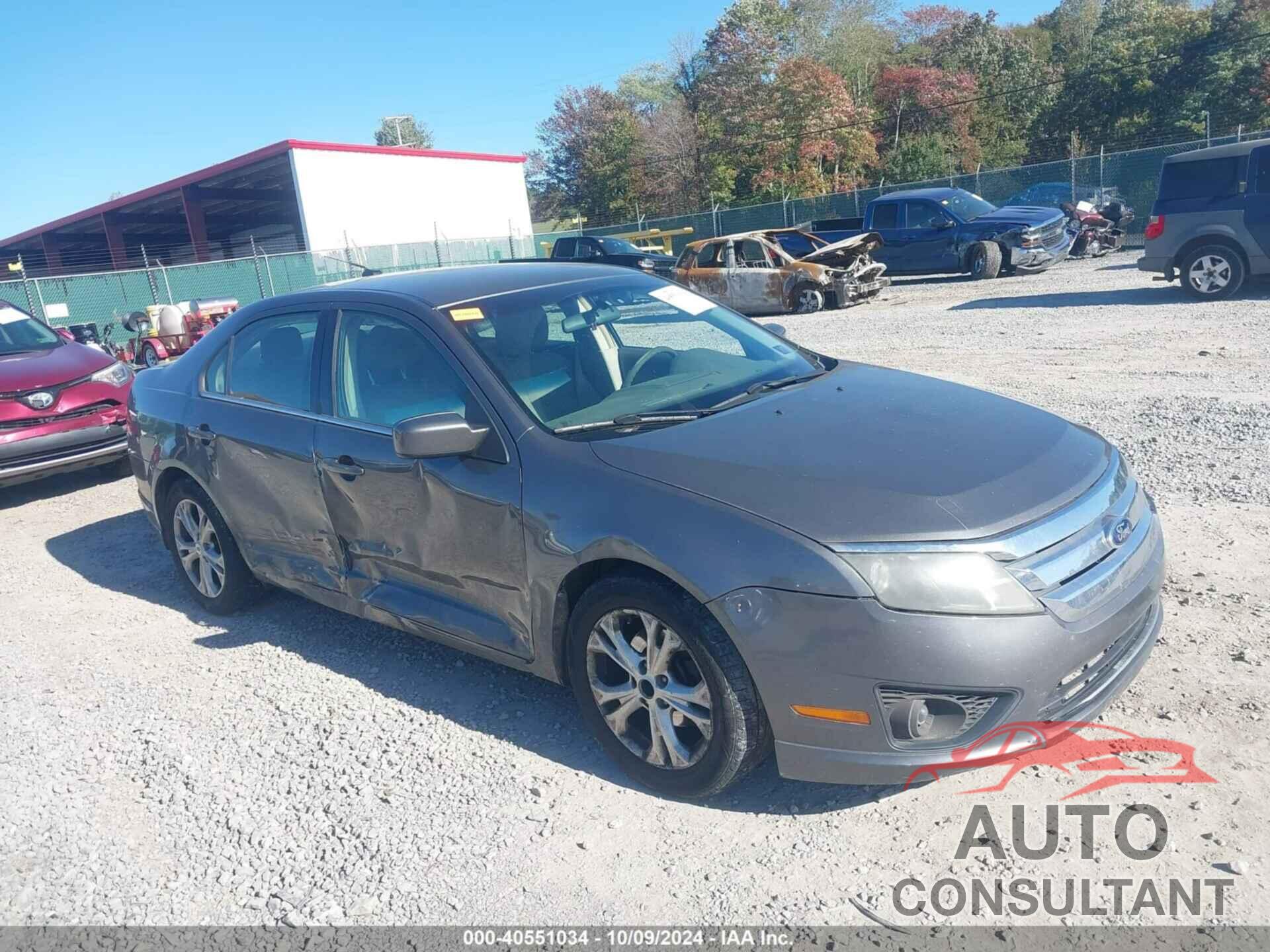 FORD FUSION 2012 - 3FAHP0HA2CR285032