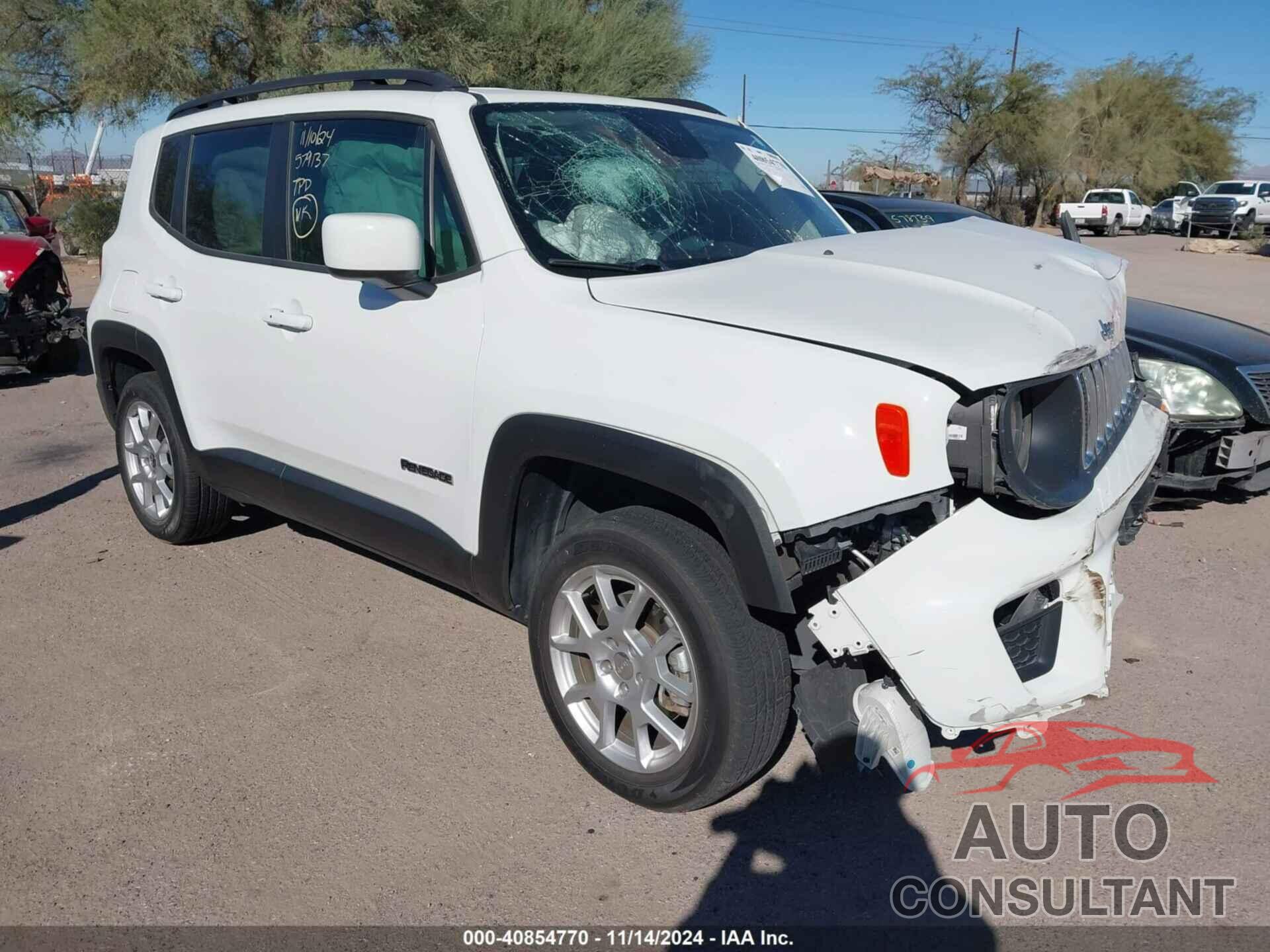JEEP RENEGADE 2019 - ZACNJBB16KPK03618