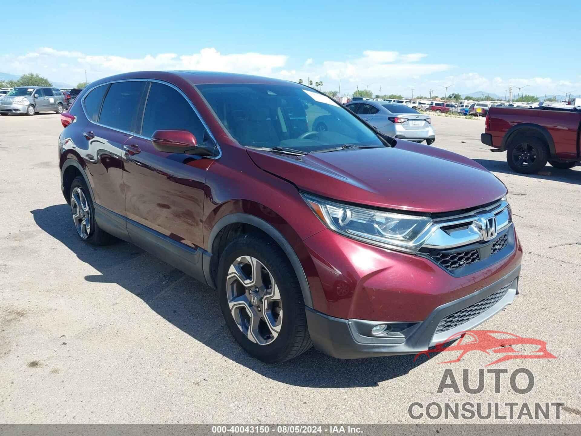 HONDA CR-V 2017 - 7FARW1H58HE027119