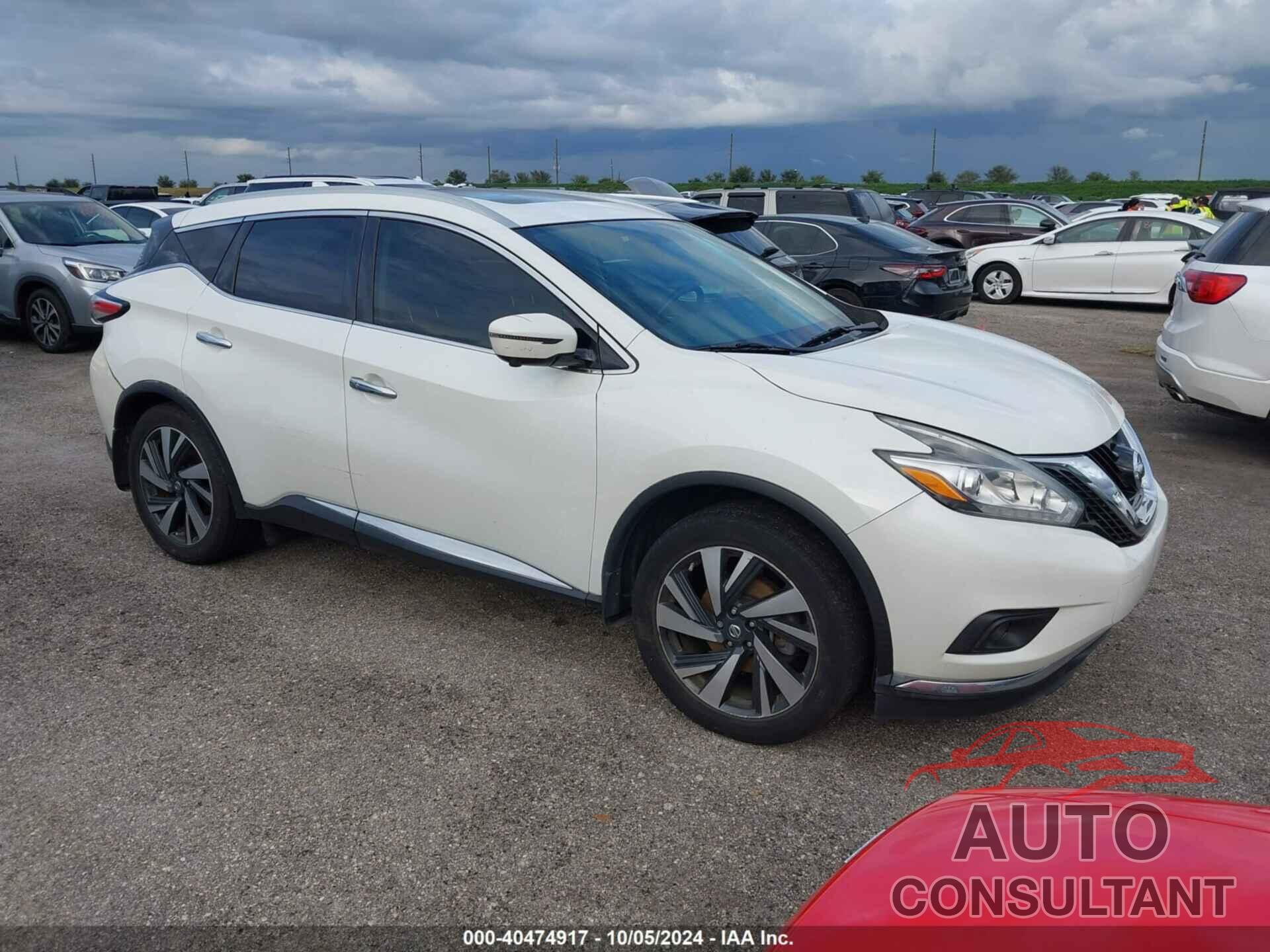 NISSAN MURANO 2018 - 5N1AZ2MG6JN165550