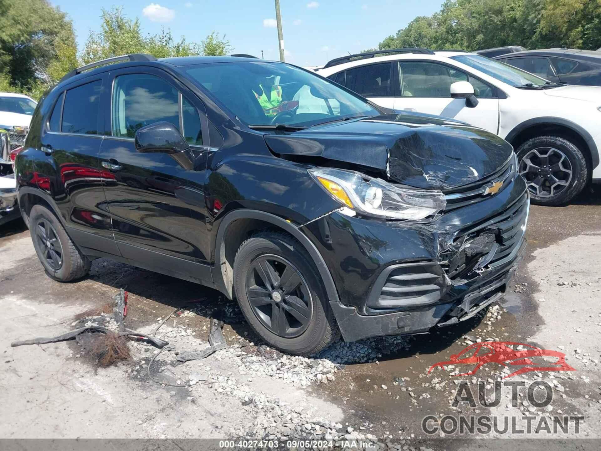 CHEVROLET TRAX 2020 - KL7CJLSB5LB077432