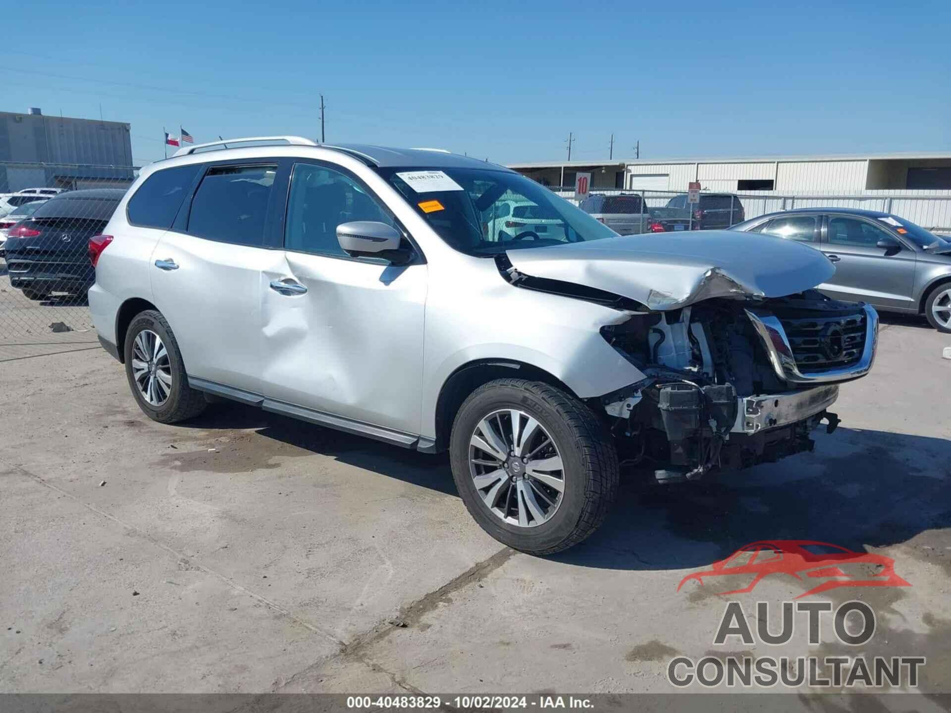 NISSAN PATHFINDER 2017 - 5N1DR2MM4HC694438