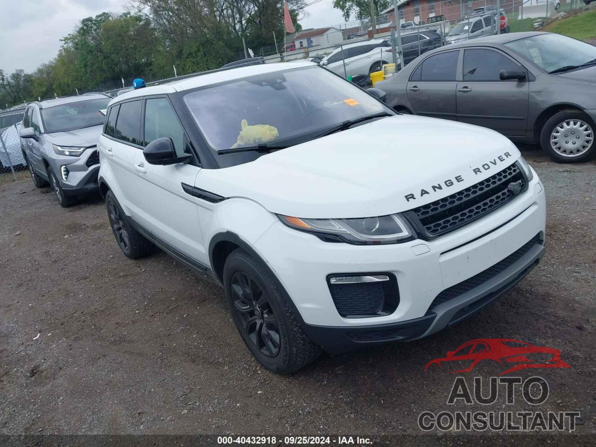 LAND ROVER RANGE ROVER EVOQUE 2019 - SALVP2RXRKH340001