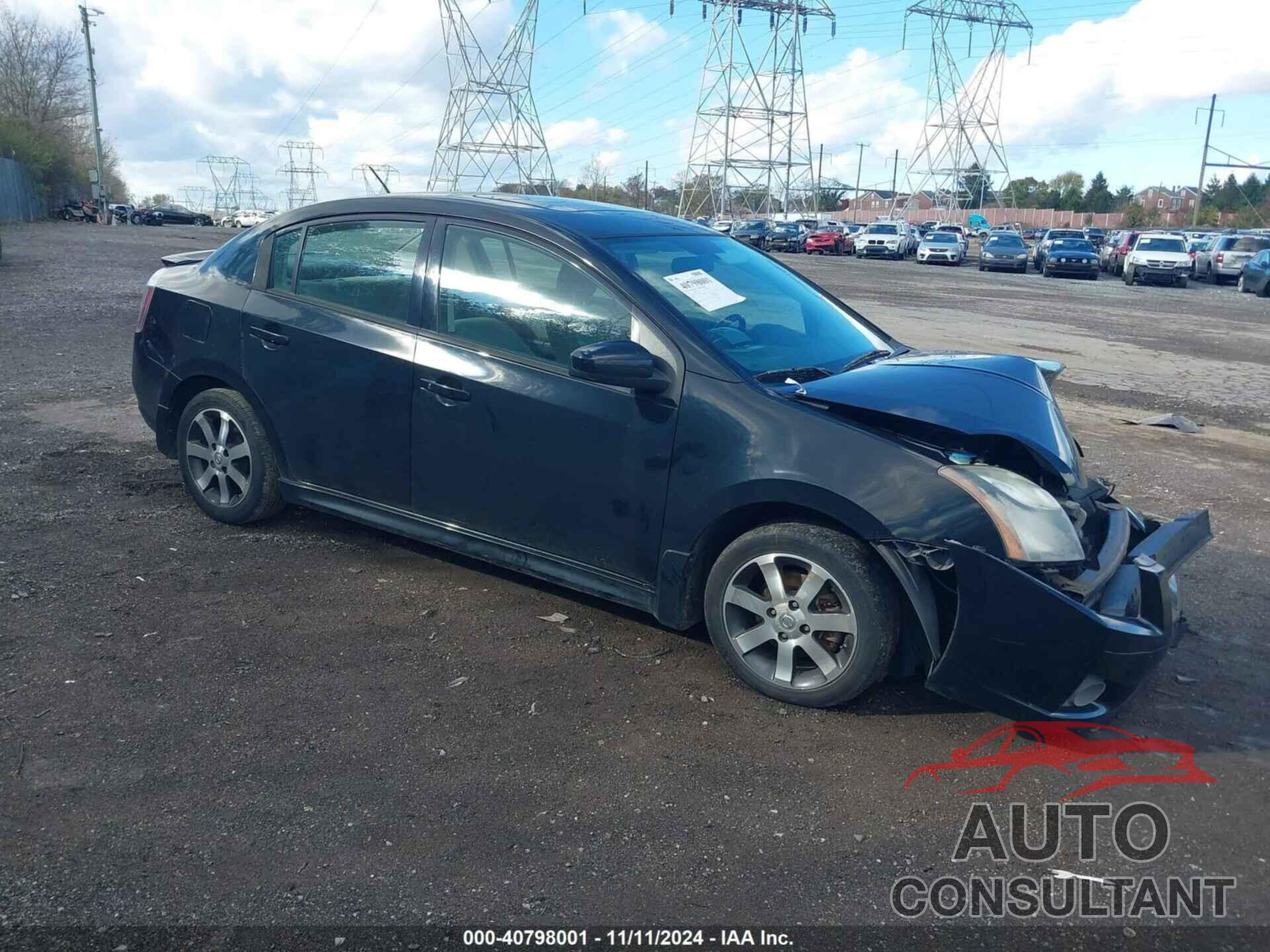 NISSAN SENTRA 2012 - 3N1AB6AP3CL616282