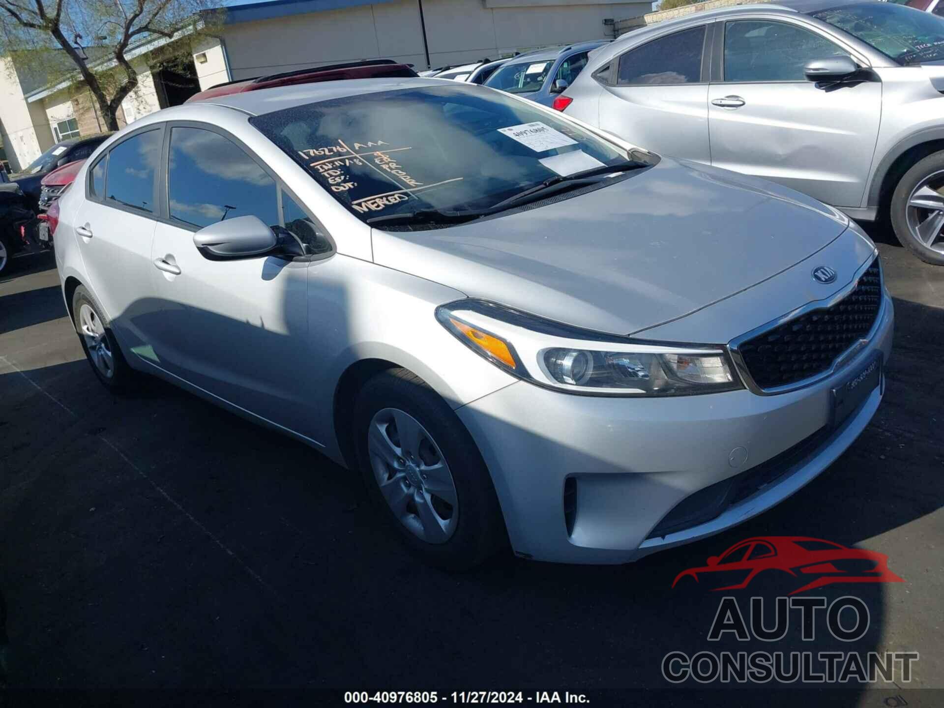 KIA FORTE 2018 - 3KPFK4A79JE184757