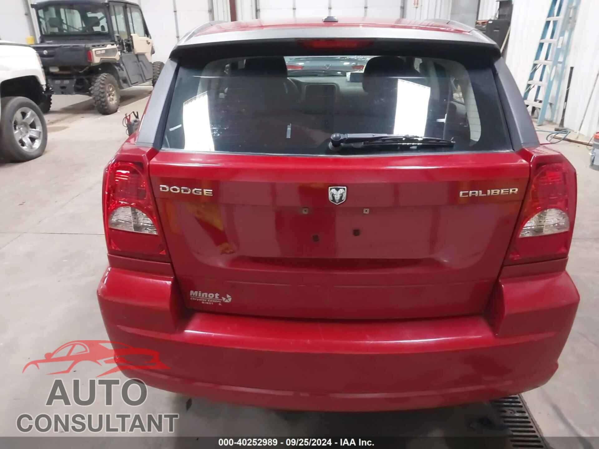 DODGE CALIBER 2012 - 1C3CDWDA0CD527660