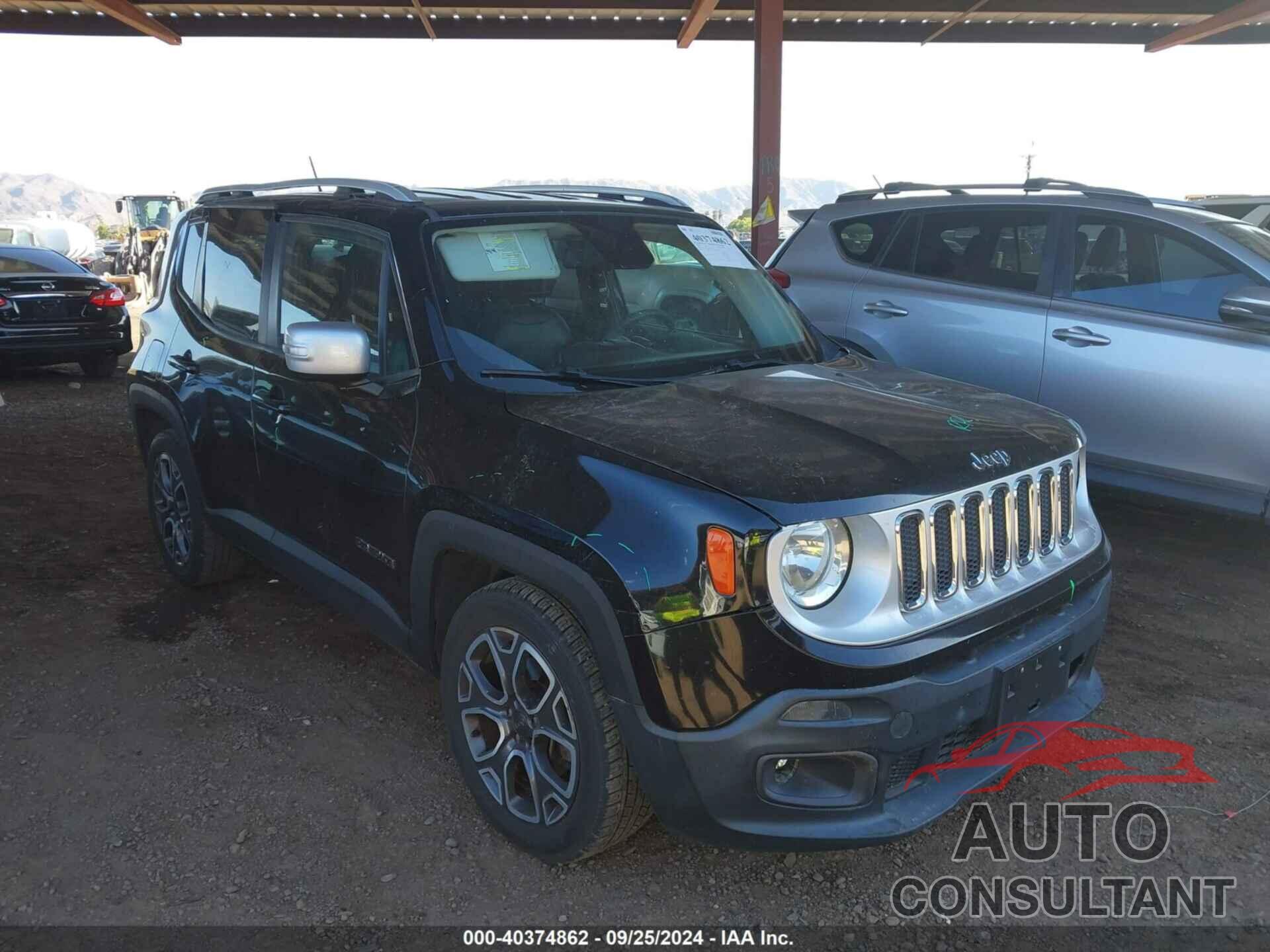 JEEP RENEGADE 2016 - ZACCJADT9GPC91445