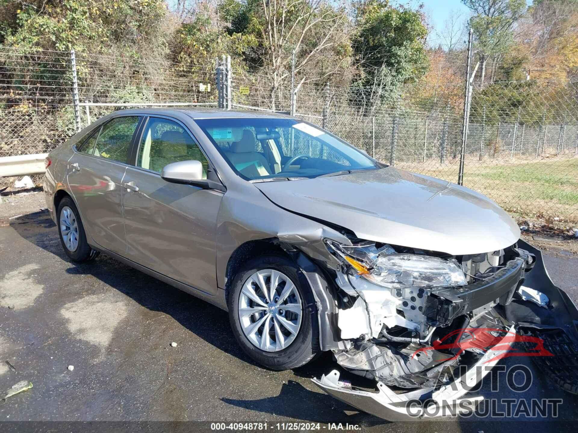 TOYOTA CAMRY 2017 - 4T1BF1FK4HU364573