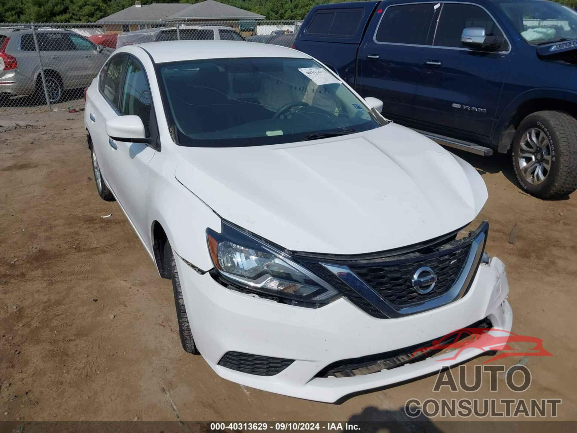 NISSAN SENTRA 2019 - 3N1AB7AP9KY312431