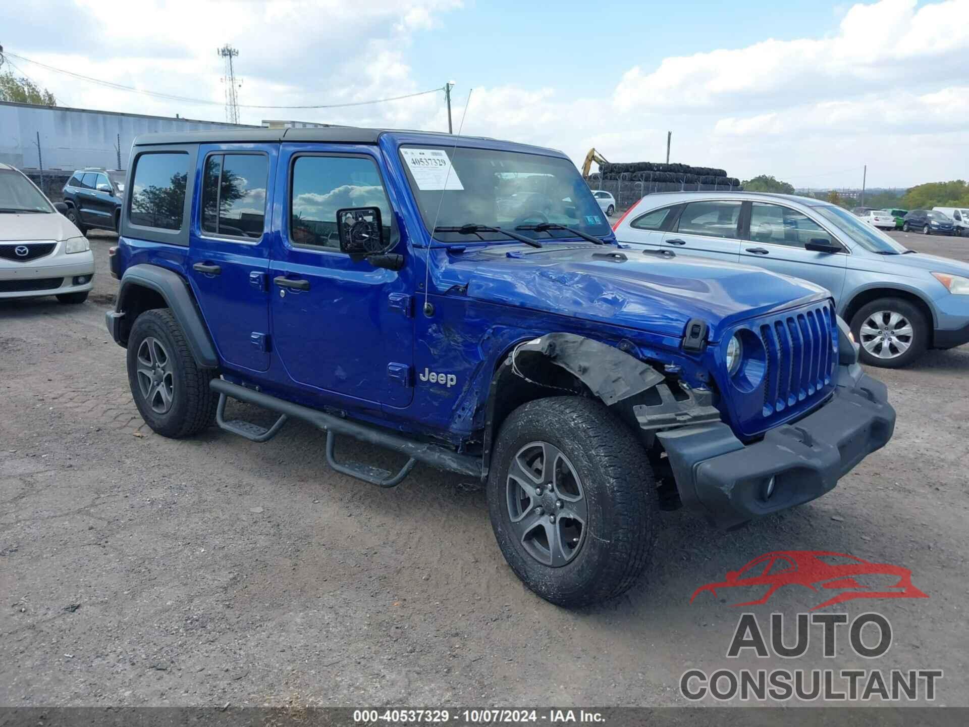 JEEP WRANGLER UNLIMITED 2019 - 1C4HJXDG5KW605230