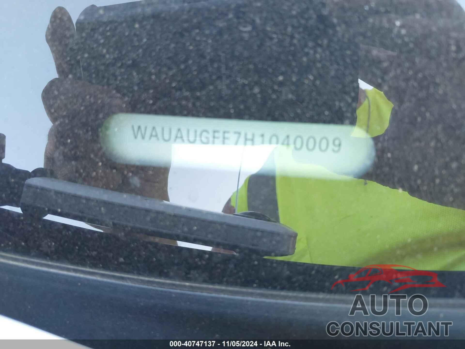 AUDI A3 2017 - WAUAUGFF7H1040009
