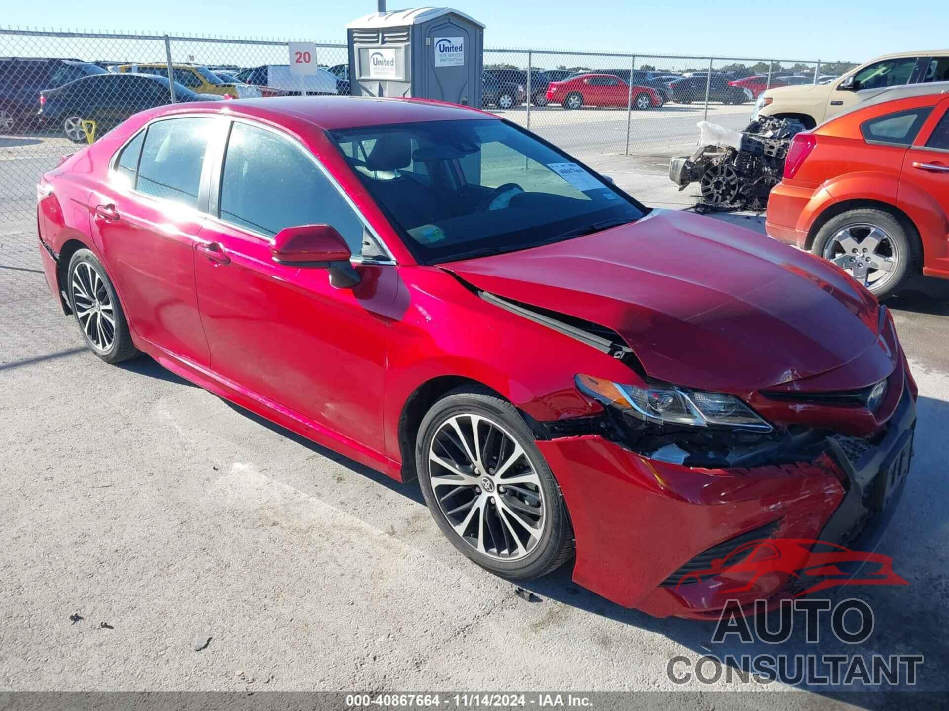 TOYOTA CAMRY 2020 - 4T1G31AK2LU014437