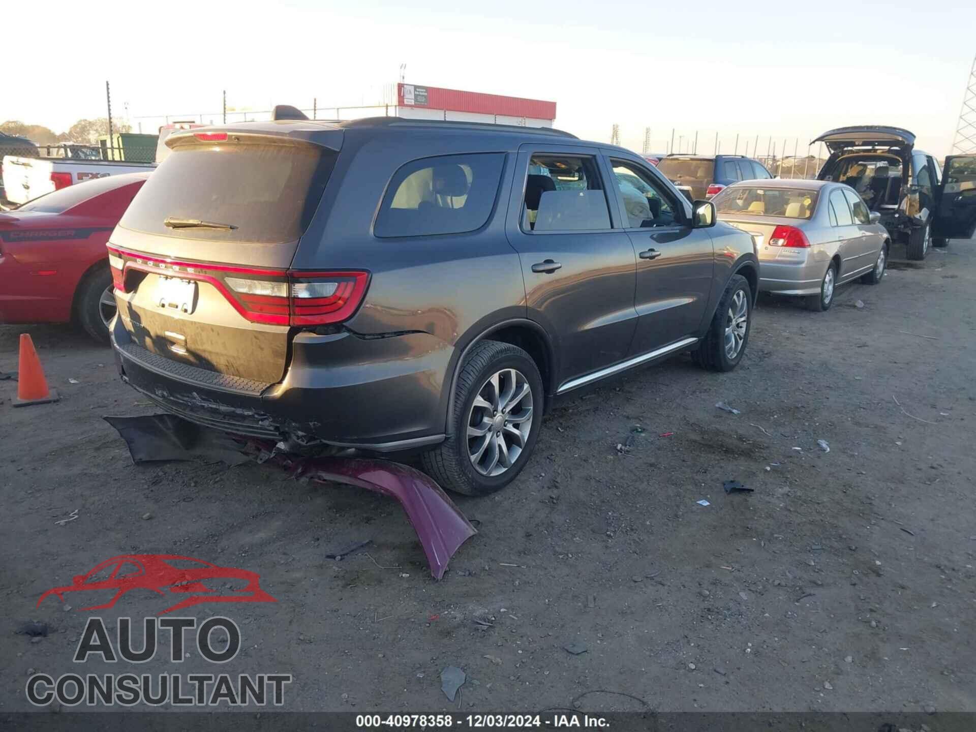 DODGE DURANGO 2017 - 1C4RDHAG9HC766177