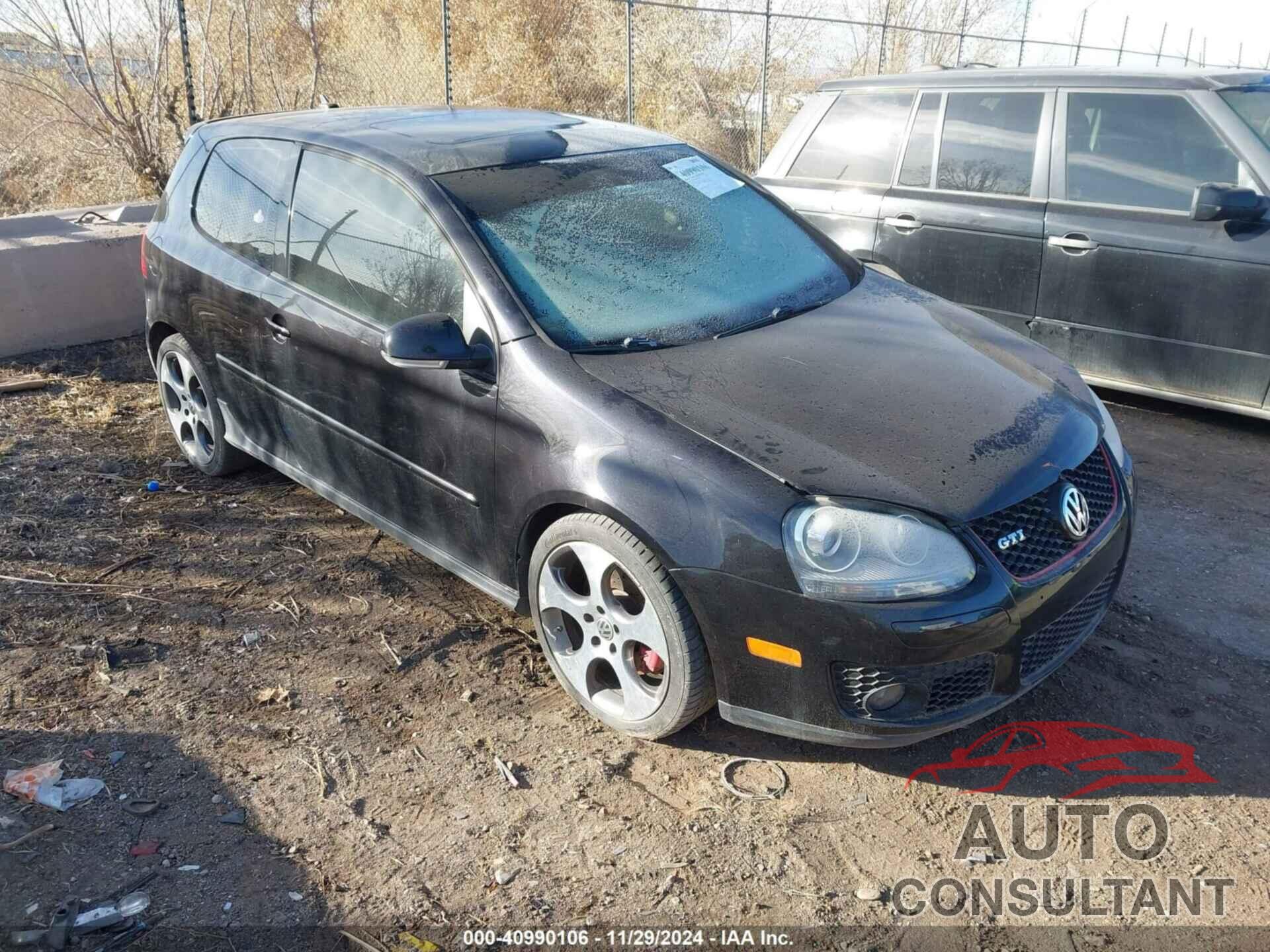 VOLKSWAGEN GTI 2009 - WVWEV71K09W115028