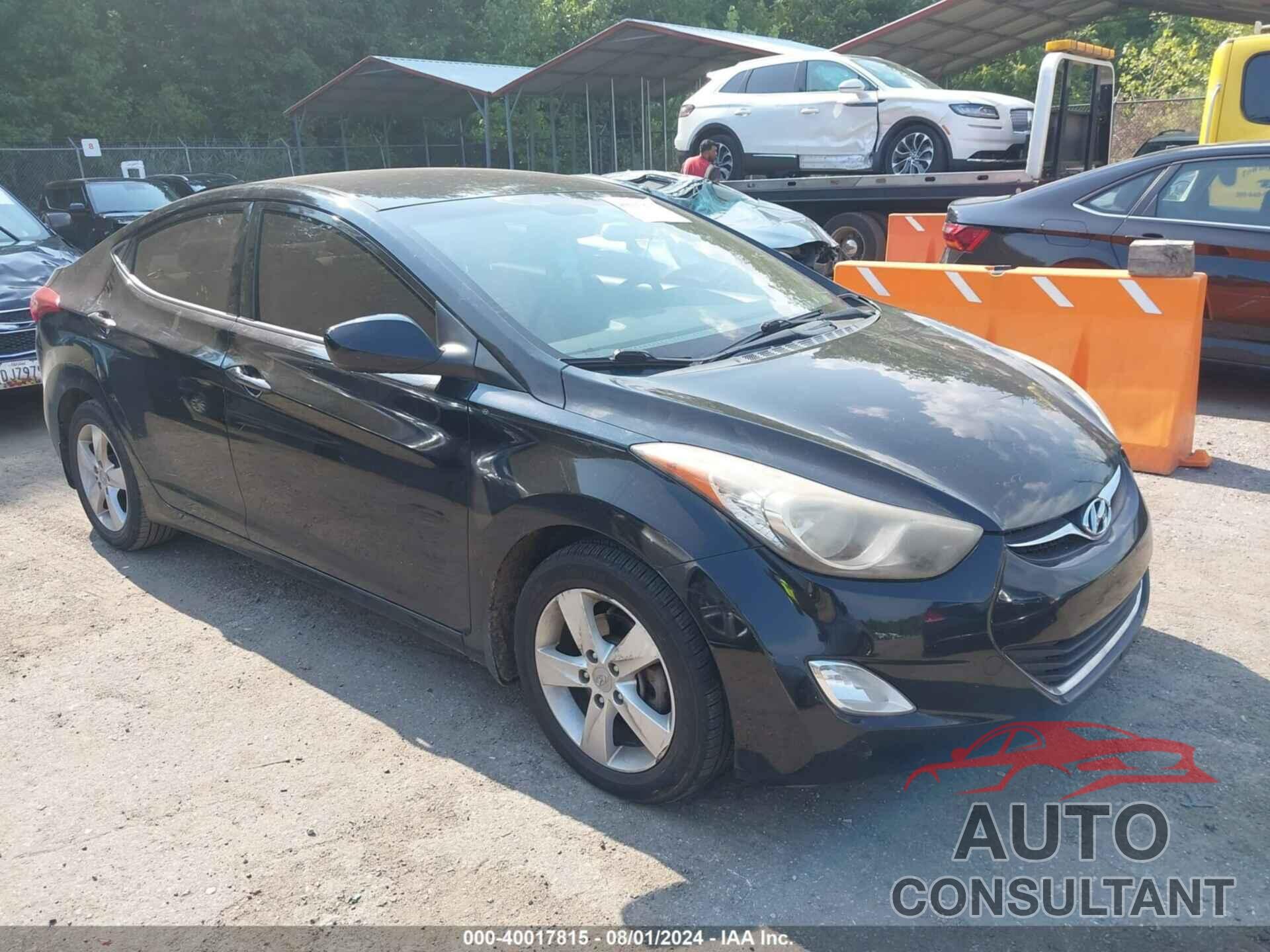 HYUNDAI ELANTRA 2013 - KMHDH4AEXDU904766