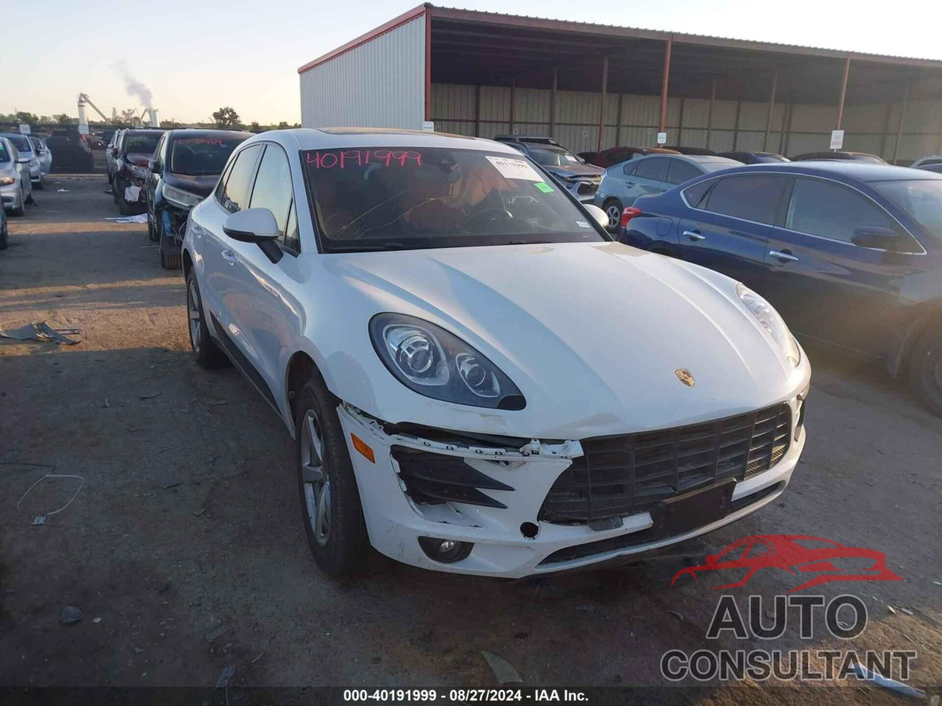 PORSCHE MACAN 2017 - WP1AA2A57HLB05053