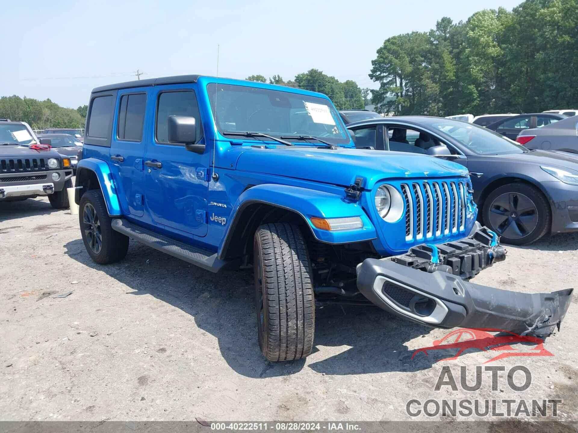 JEEP WRANGLER 4XE 2022 - 1C4JJXP60NW191881