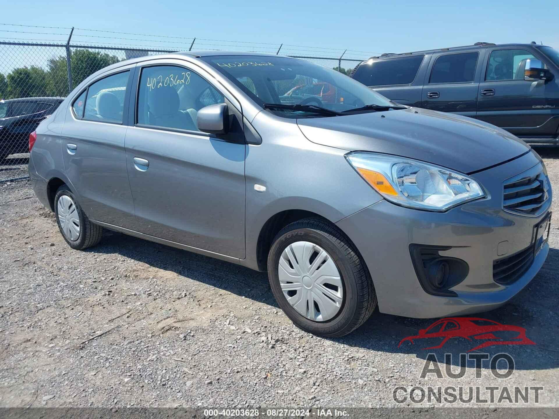 MITSUBISHI MIRAGE G4 2017 - ML32F3FJ0HH001819