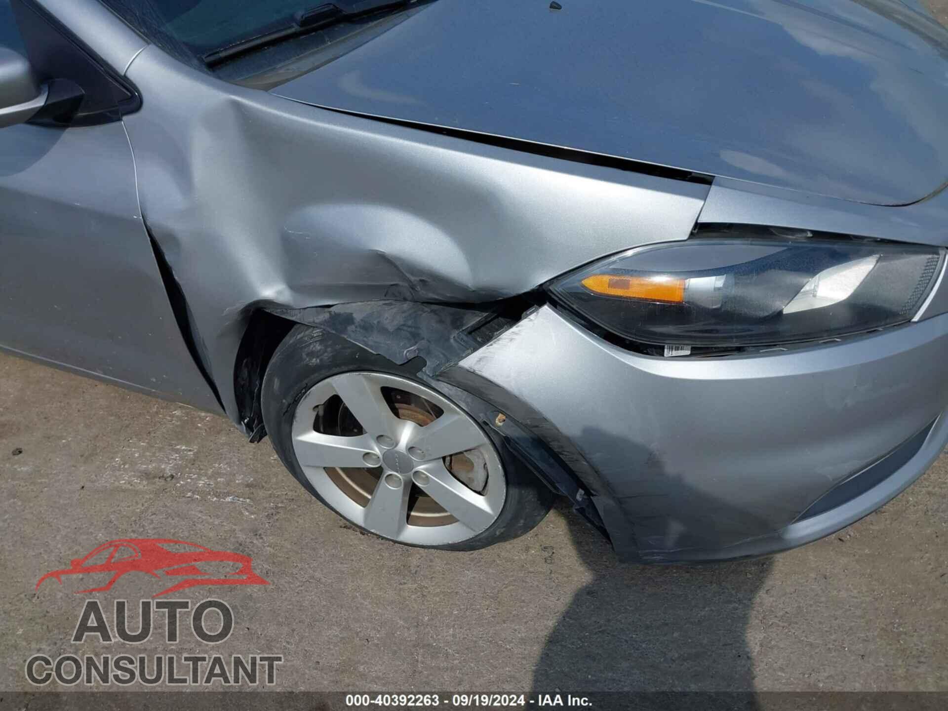 DODGE DART 2016 - 1C3CDFBB9GD769865