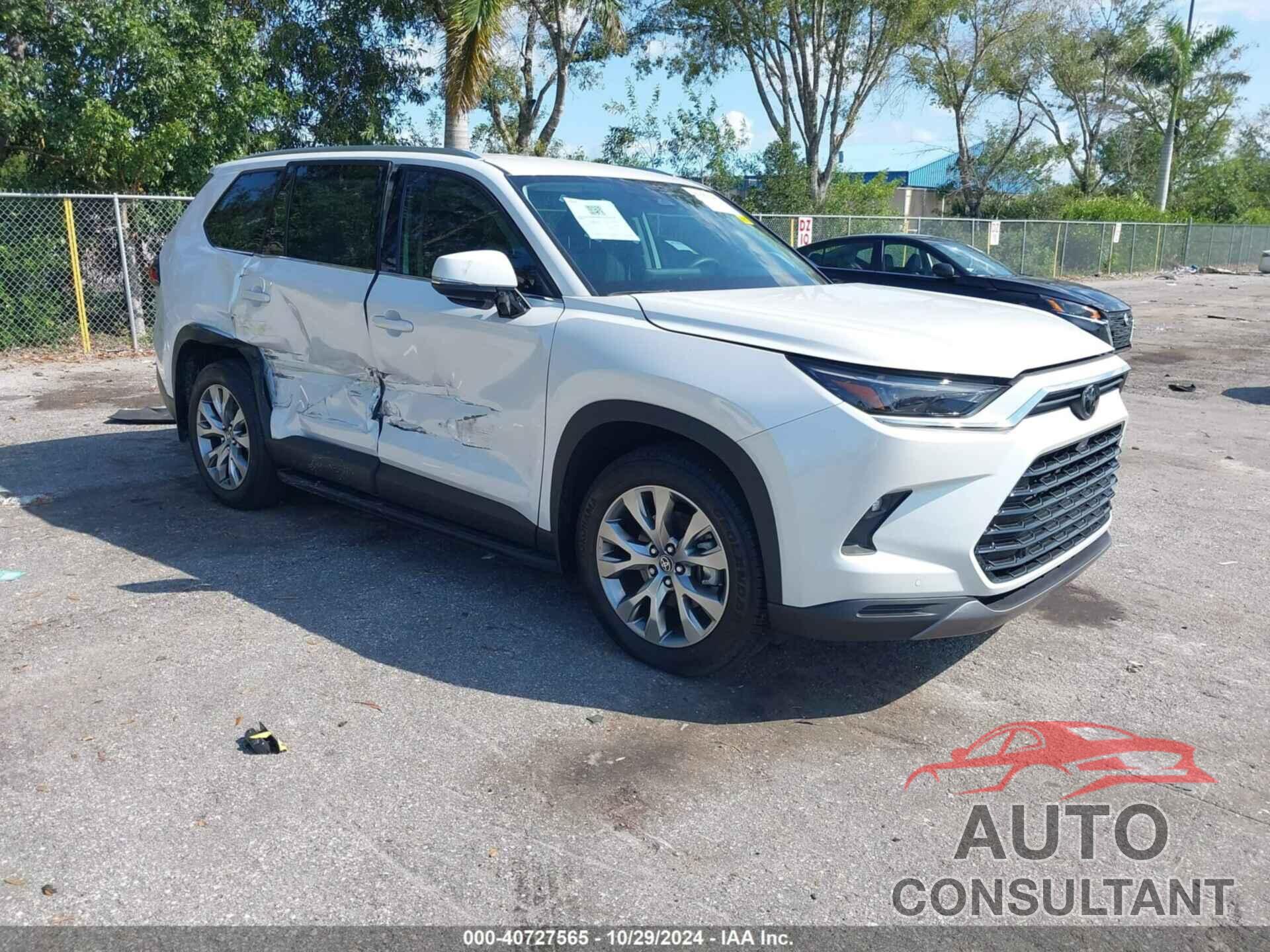 TOYOTA GRAND HIGHLANDER 2024 - 5TDACAB52RS012669